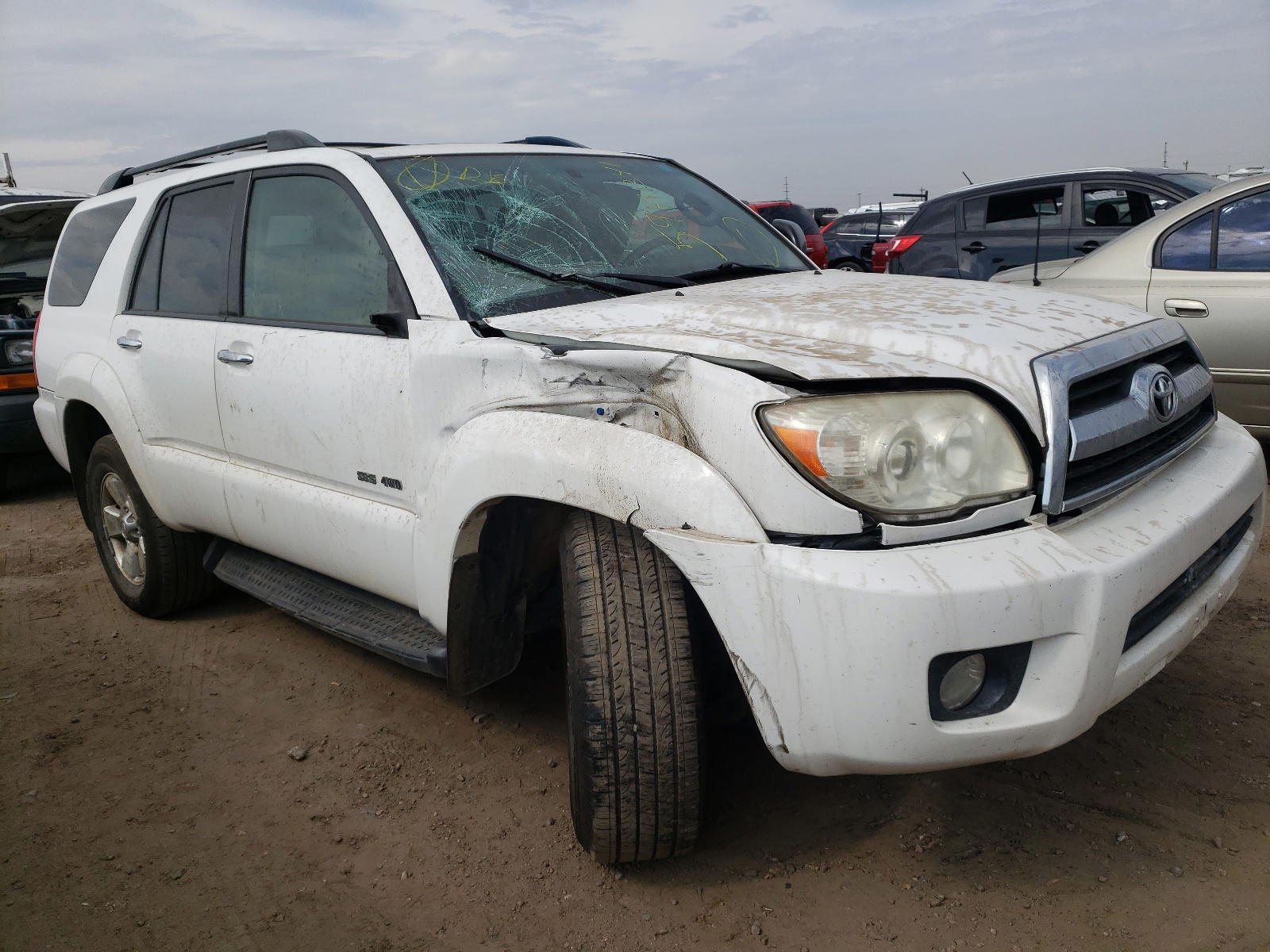 TOYOTA 4RUNNER SR 2008 with VIN JTEBU14R78K023637 - Photo from auction