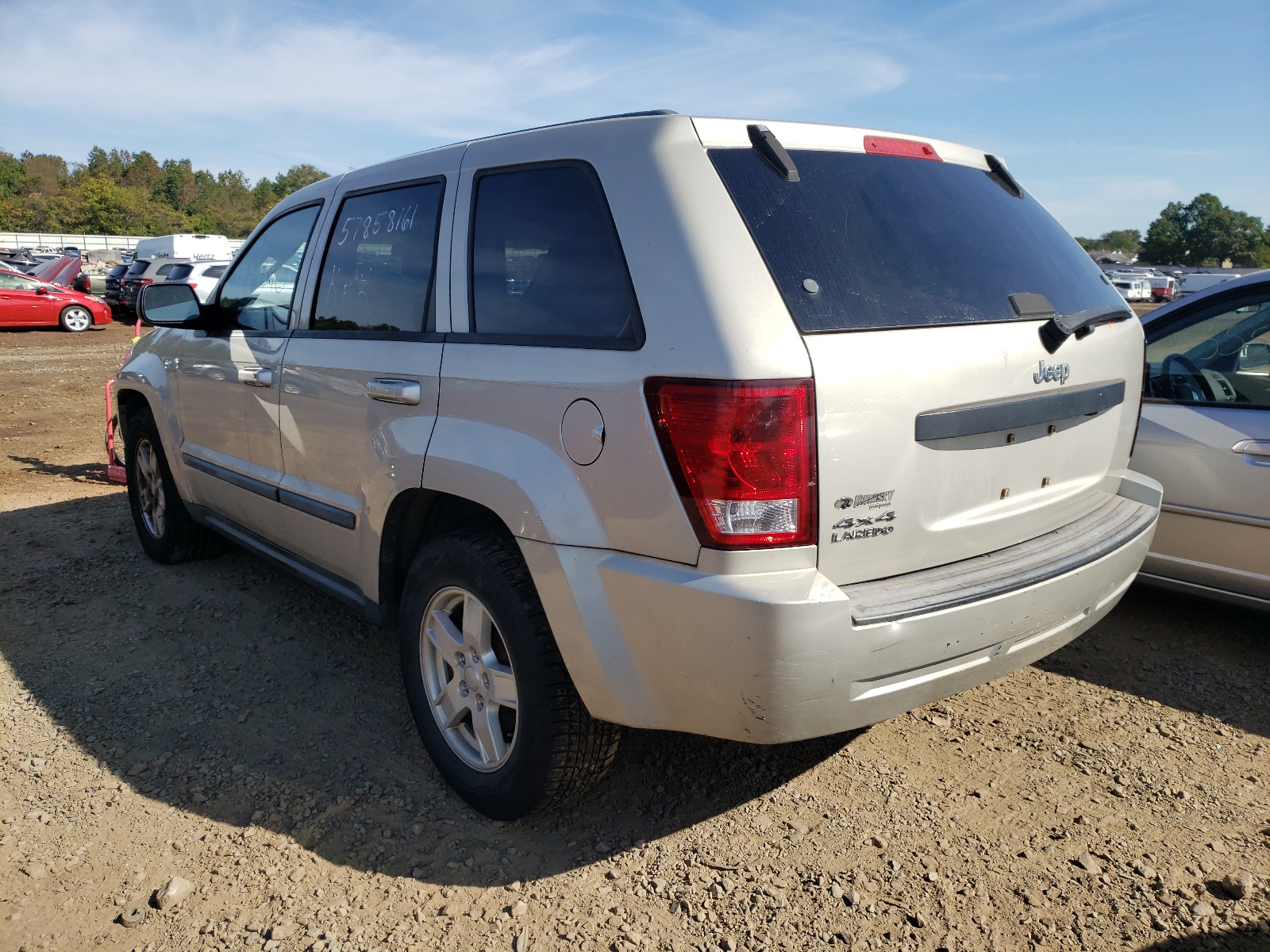Photo 3 from auction – 2007 JEEP GRAND CHER with VIN 1J8GR48K57C597214