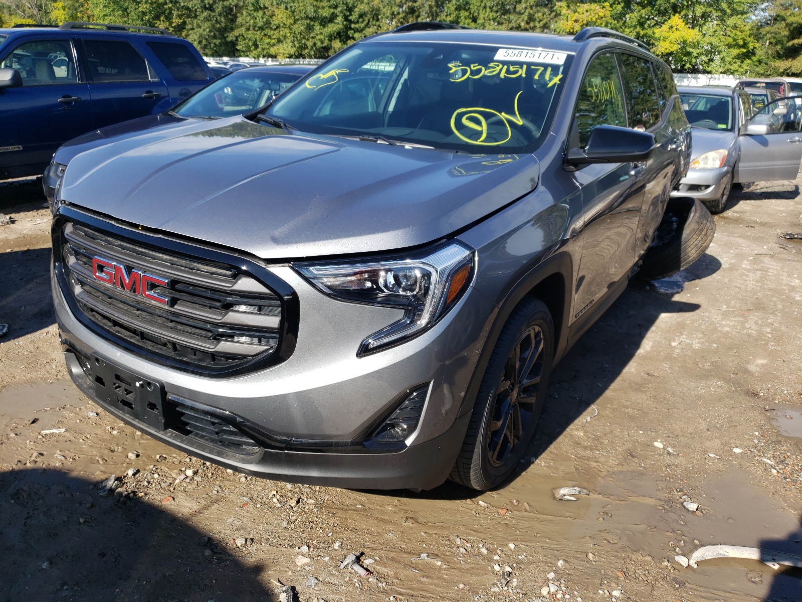 Photo 2 from auction – 2021 GMC TERRAIN SL with VIN 3GKALVEV4ML388389