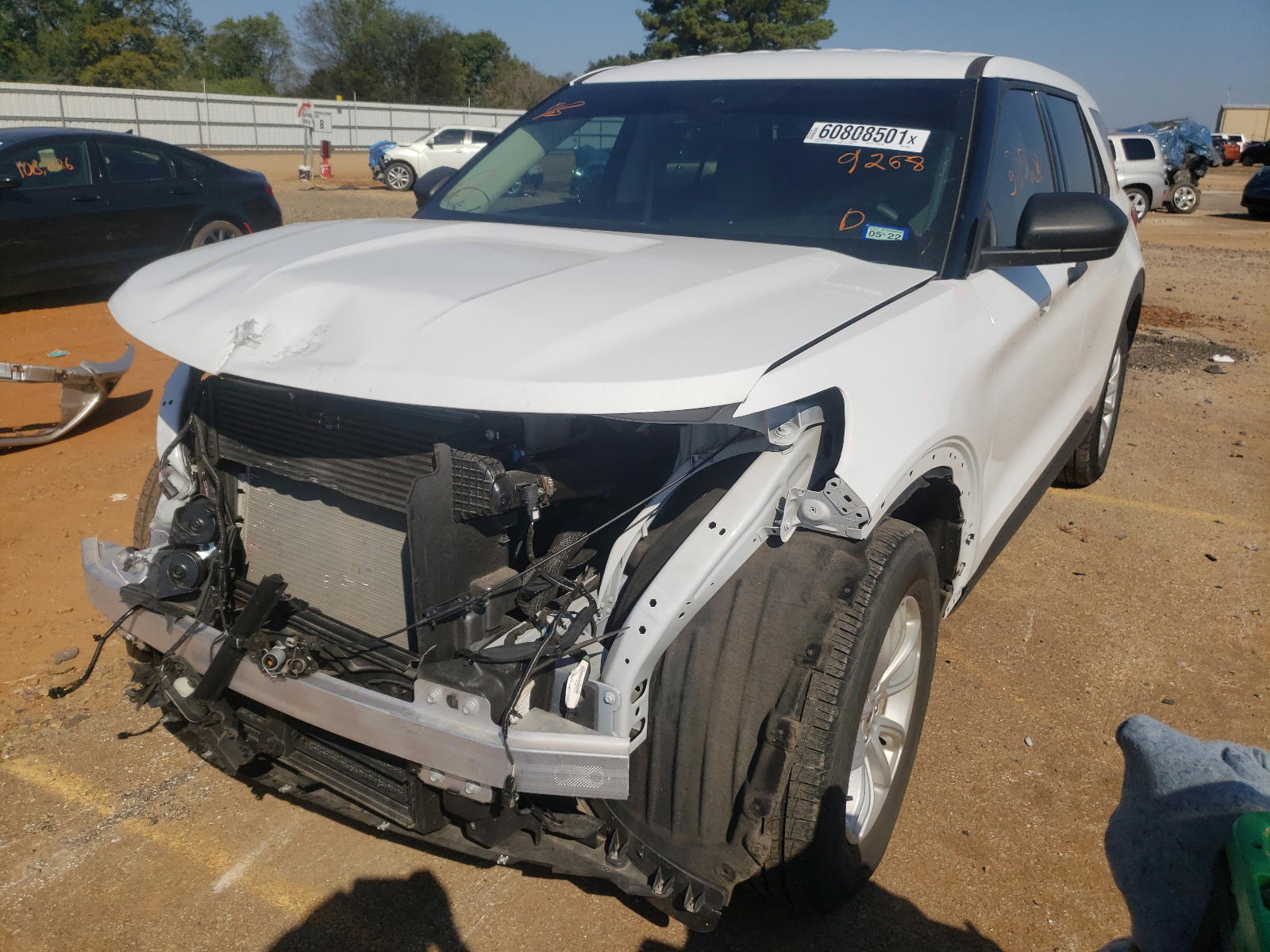 Photo 2 from auction – 2020 FORD EXPLORER with VIN 1FMSK7BH3LGC09268