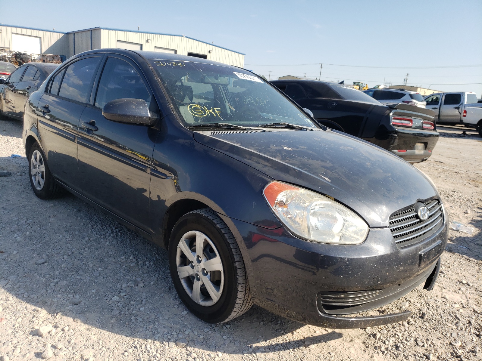 HYUNDAI ACCENT GLS 2008 with VIN KMHCN46C78U214331 - Photo from auction