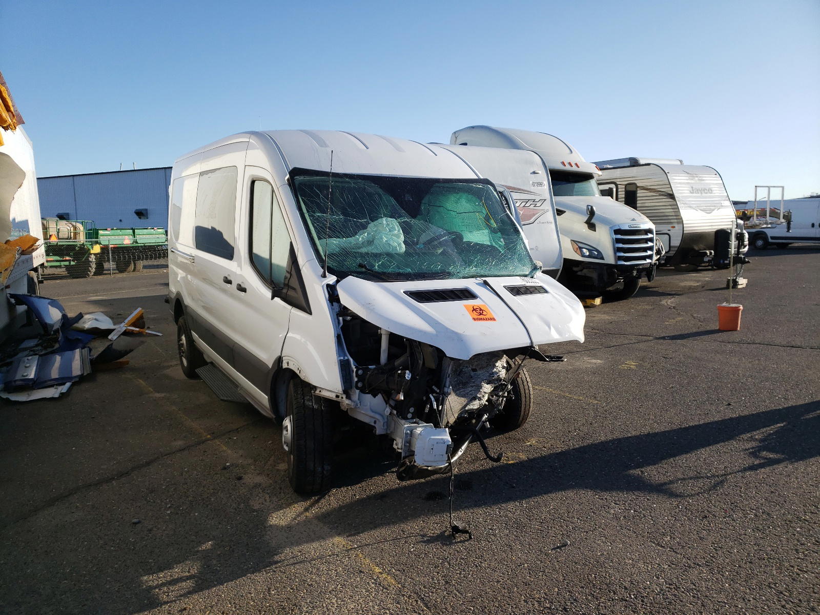 FORD TRANSIT T- 2020 with VIN 1FTBR2D87LKA84028 - Photo from auction