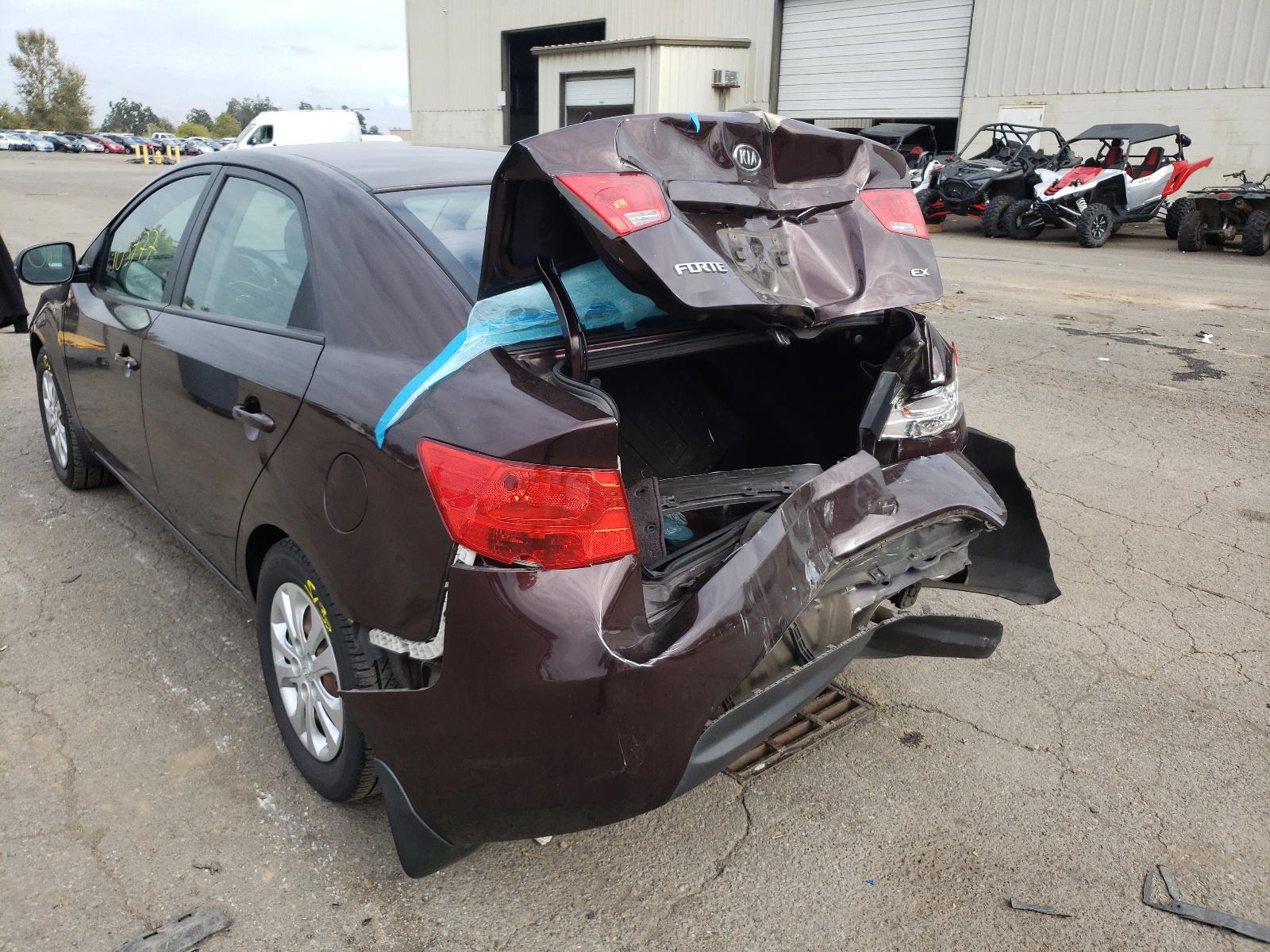 Photo 9 from auction – 2011 KIA FORTE EX with VIN KNAFU4A24B5448296