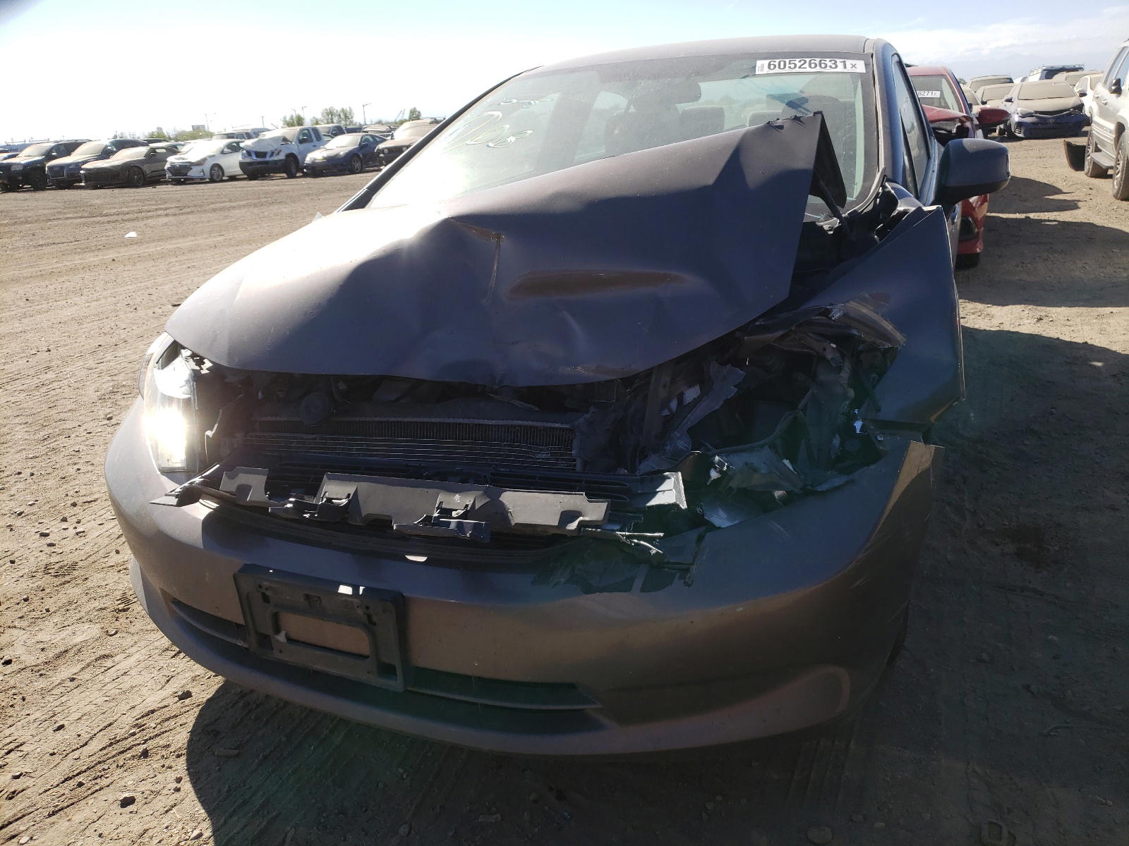 Photo 9 from auction – 2012 HONDA CIVIC LX with VIN 2HGFB2F53CH537675