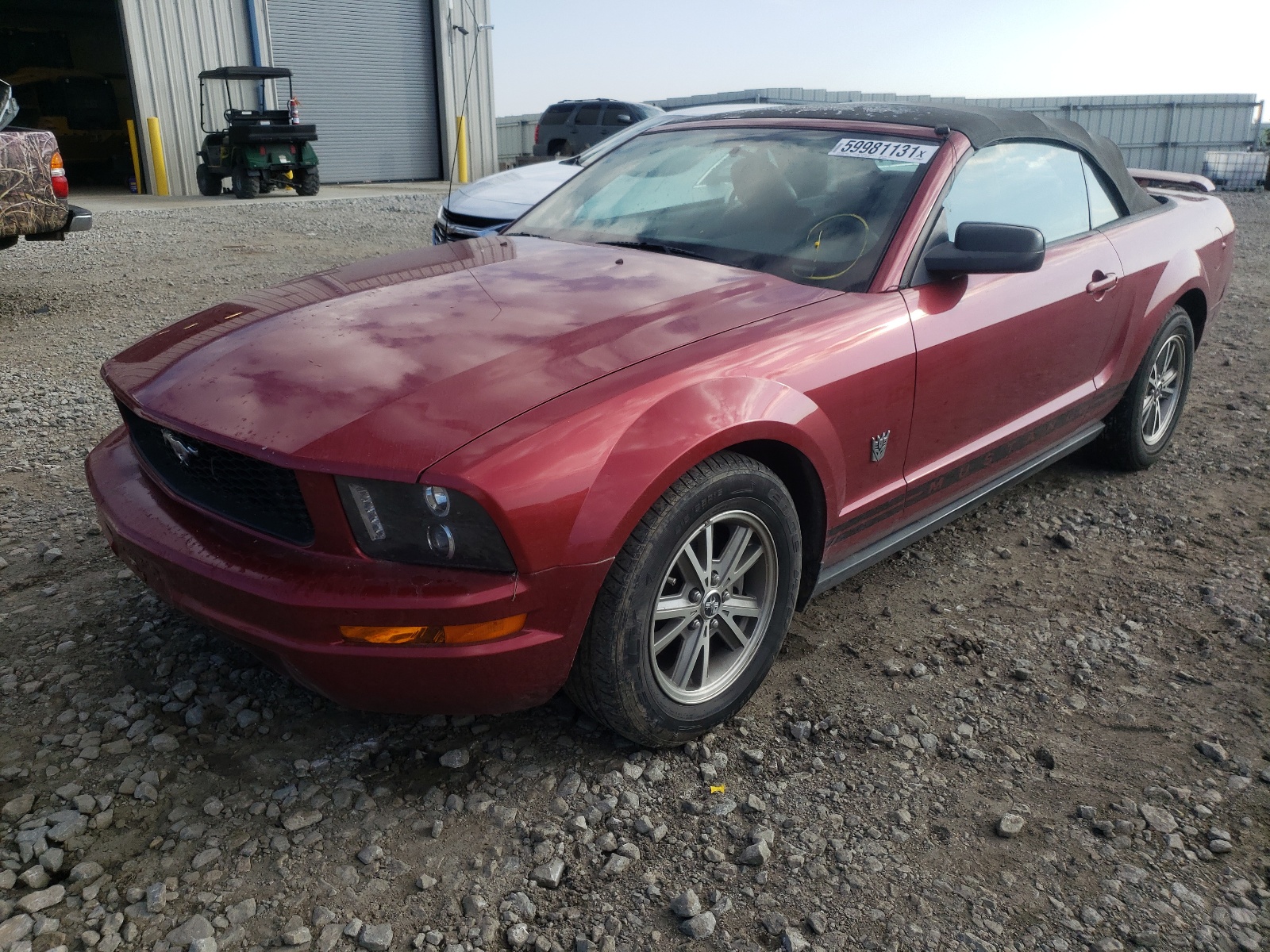 Photo 2 from auction – 2005 FORD MUSTANG with VIN 1ZVFT84N455234610