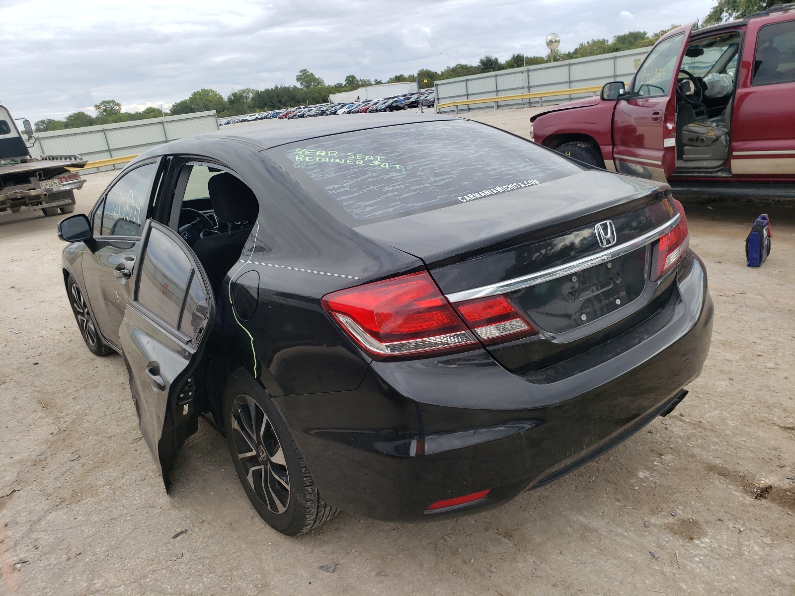 Photo 9 from auction – 2013 HONDA CIVIC EX with VIN 2HGFB2F87DH521829