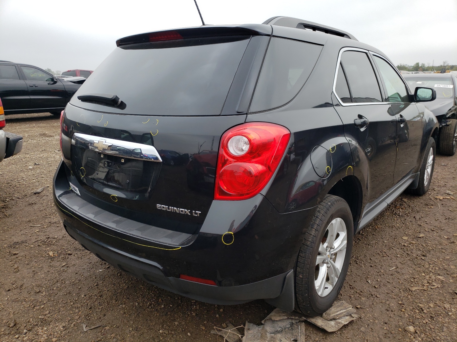 Photo 4 from auction – 2015 CHEVROLET EQUINOX LT with VIN 2GNALBEK9F6265024