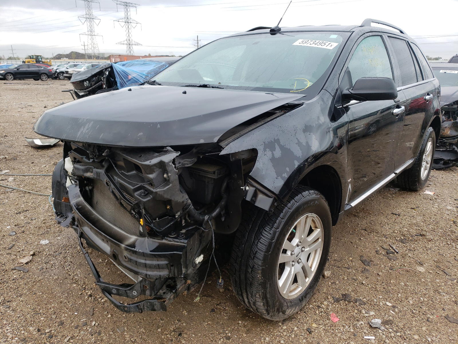 Photo 2 from auction – 2012 FORD EDGE SE with VIN 2FMDK3GC7CBA36473