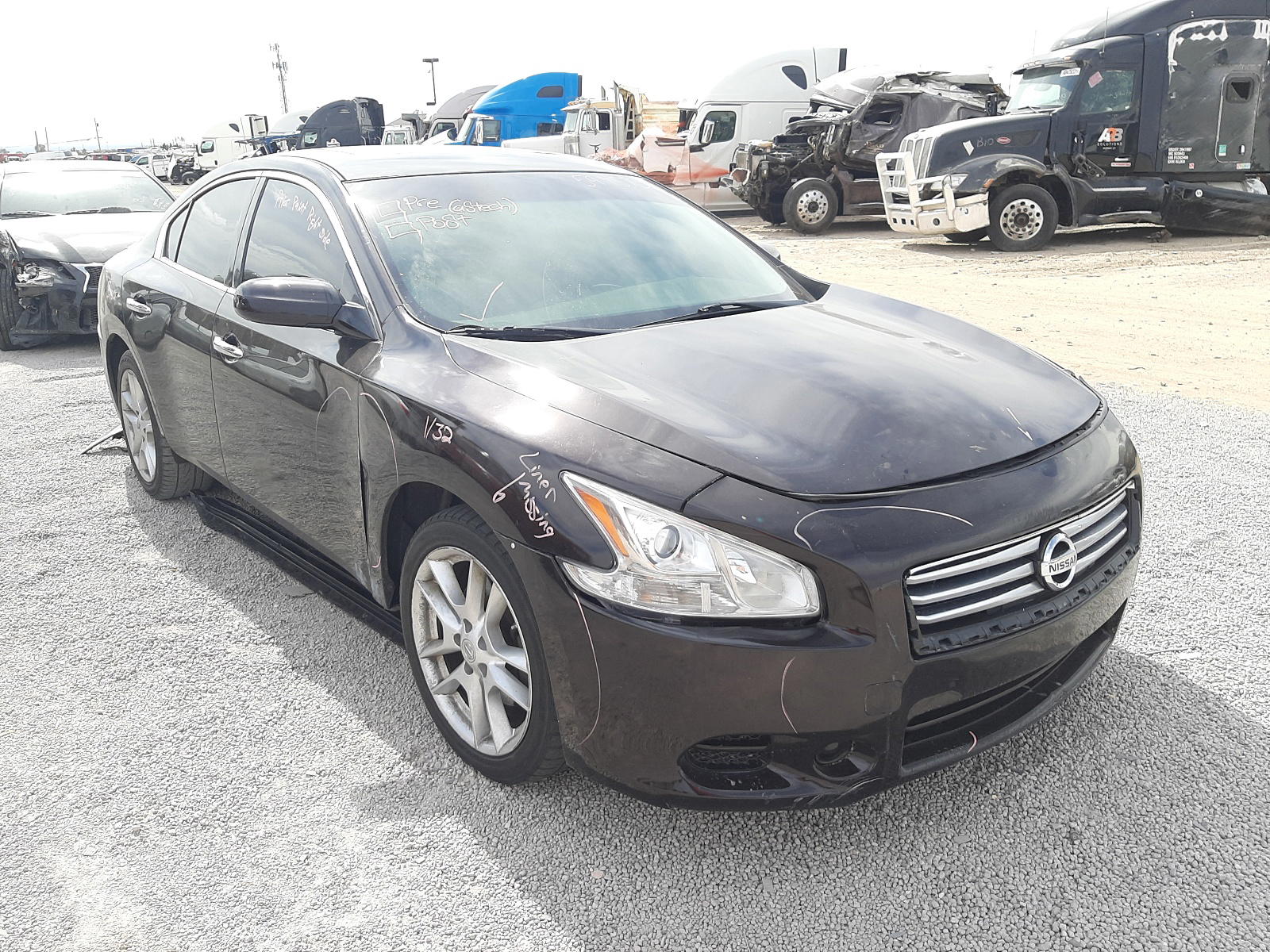 NISSAN MAXIMA S 2014 with VIN 1N4AA5AP5EC460258 - Photo from auction
