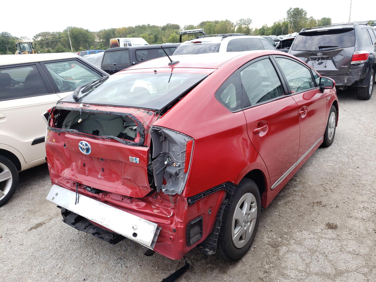 Photo 4 from auction – 2010 TOYOTA PRIUS with VIN JTDKN3DUXA0173633
