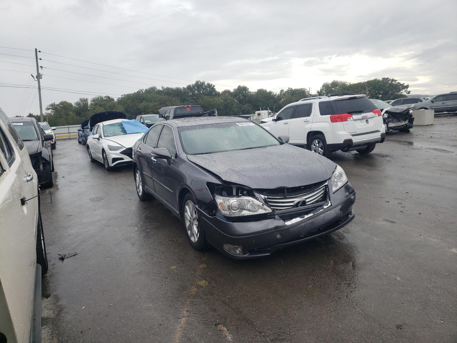 LEXUS ES 350 2012 with VIN JTHBK1EG5C2488349 - Photo from auction