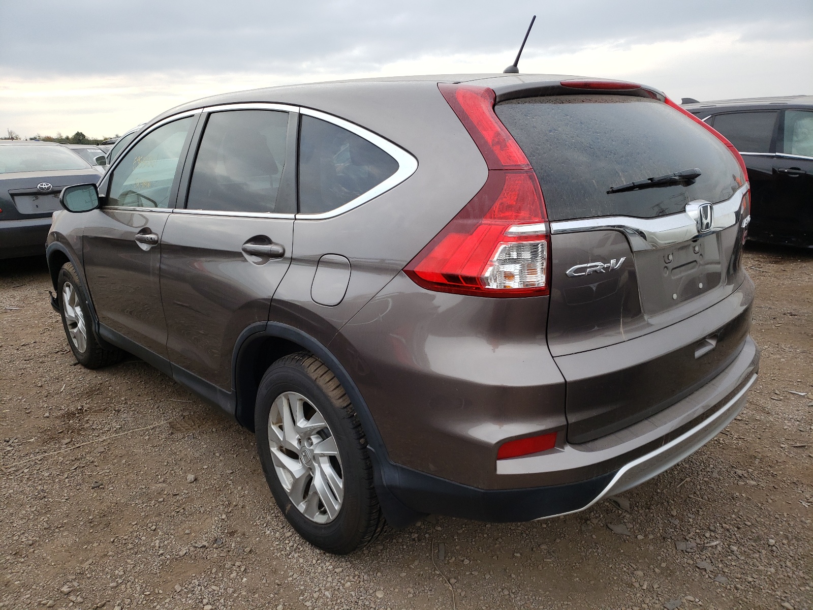 Photo 3 from auction – 2016 HONDA CR-V EX with VIN 5J6RM4H59GL076077