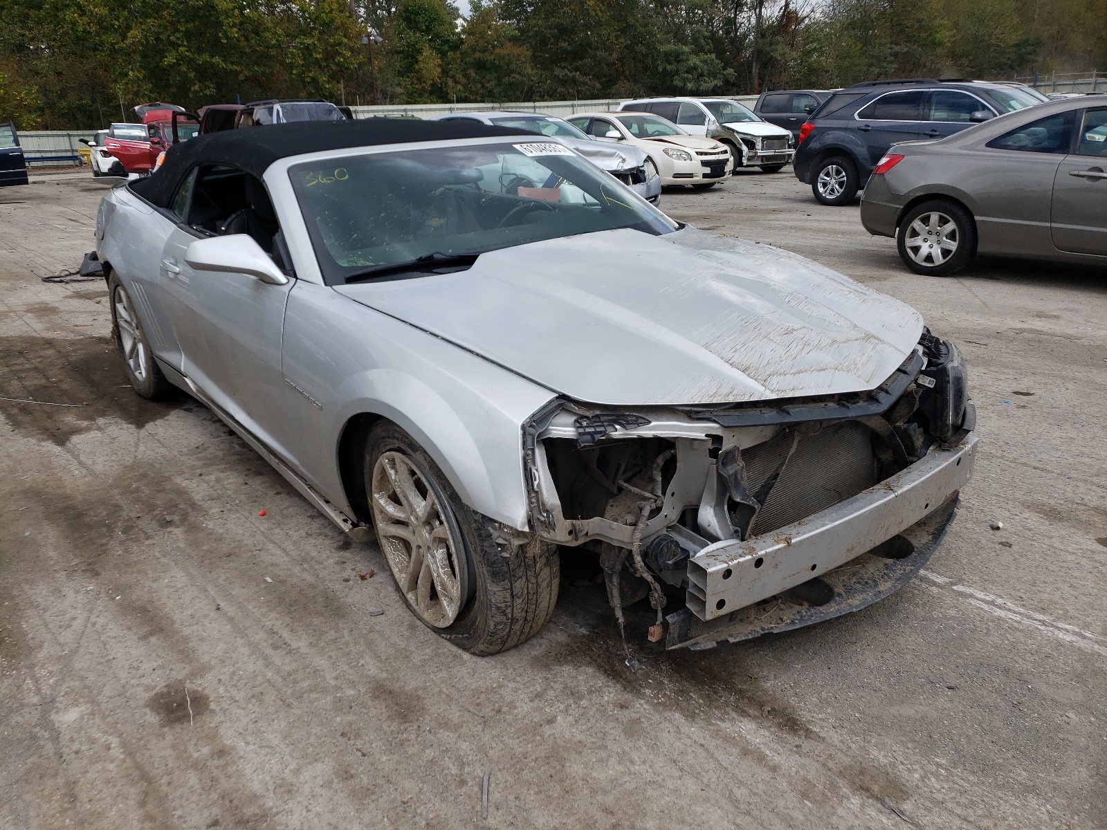 CHEVROLET CAMARO LT 2015 z numerem VIN 2G1FD3D39F9280190 - Zdjęcie z aukcji