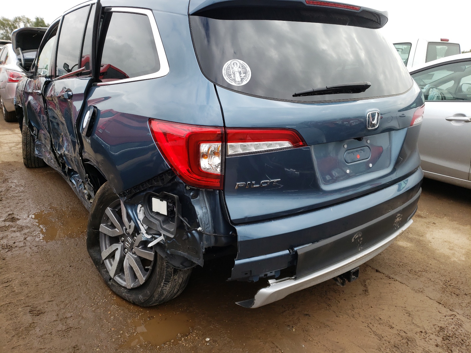Photo 3 from auction – 2020 HONDA PILOT EXL with VIN 5FNYF5H5XLB016288