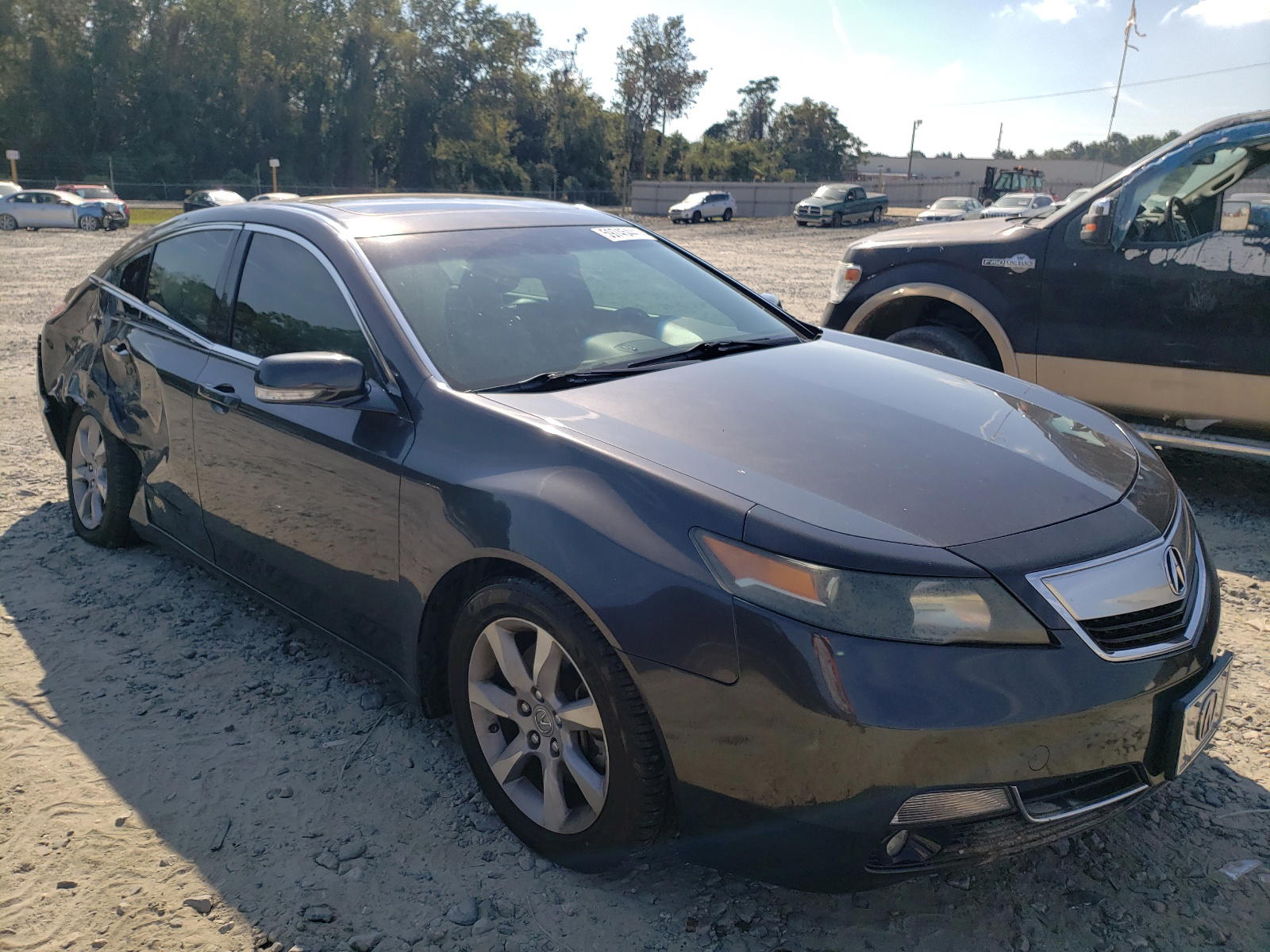 ACURA TL 2012 with VIN 19UUA8F57CA007639 - Photo from auction
