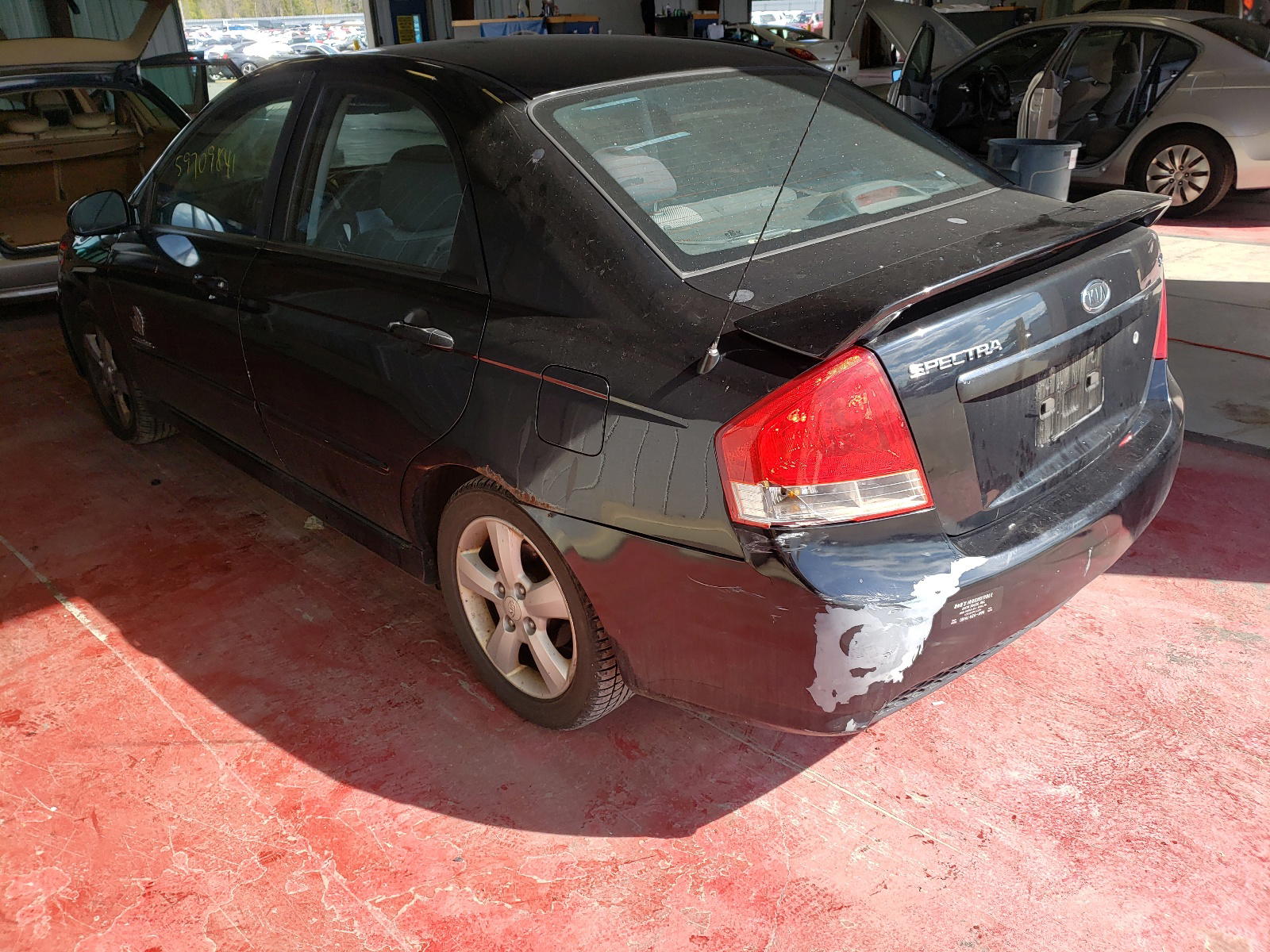 Photo 3 from auction – 2009 KIA SPECTRA EX with VIN KNAFE222495024496
