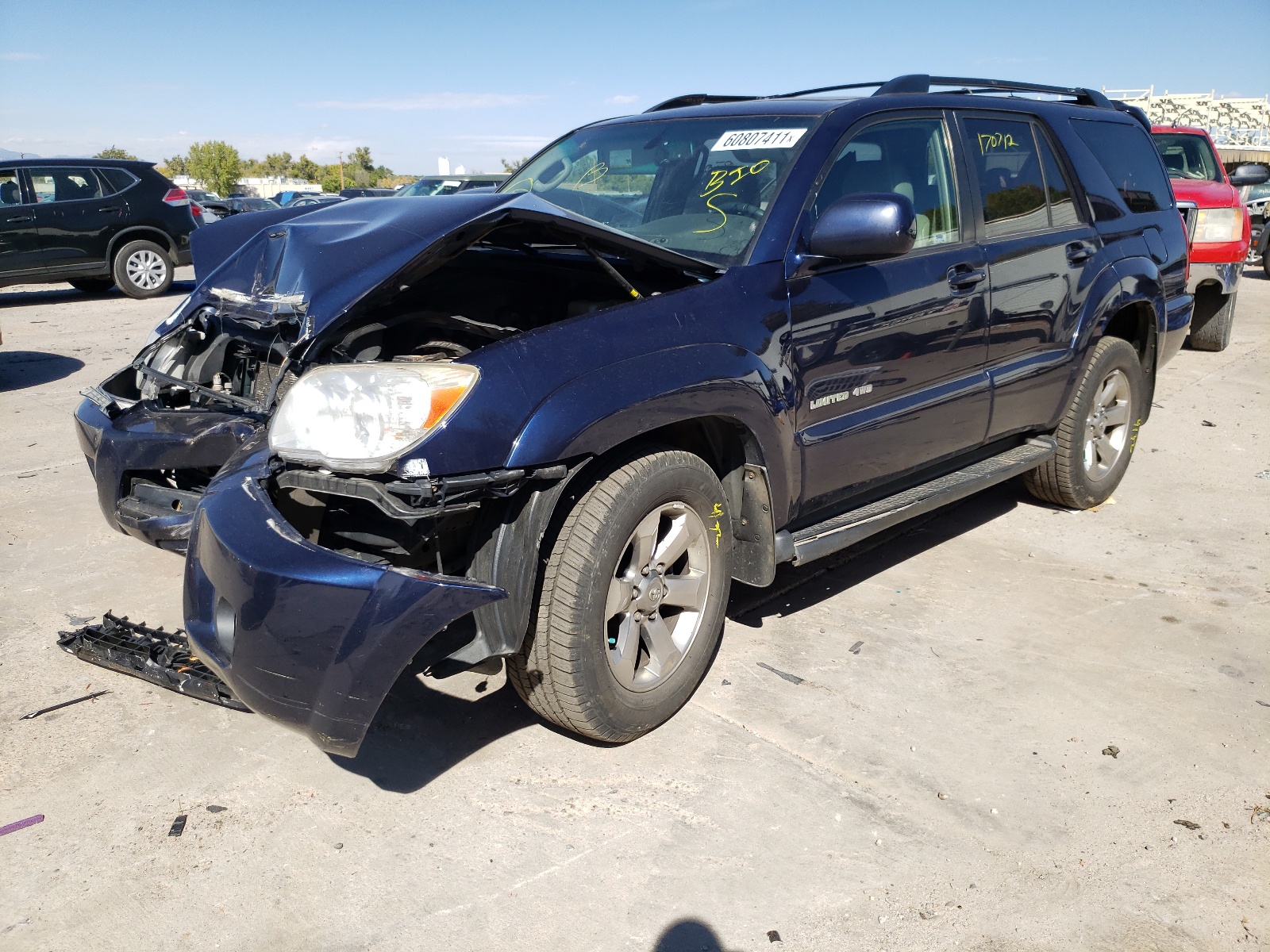 Photo 2 from auction – 2008 TOYOTA 4RUNNER LI with VIN JTEBU17R08K014399