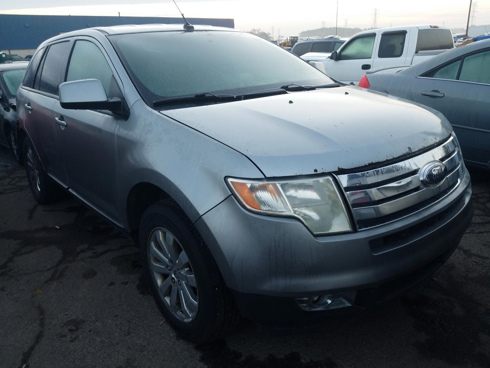 FORD EDGE SEL P 2007 with VIN 2FMDK39C07BB39348 - Photo from auction