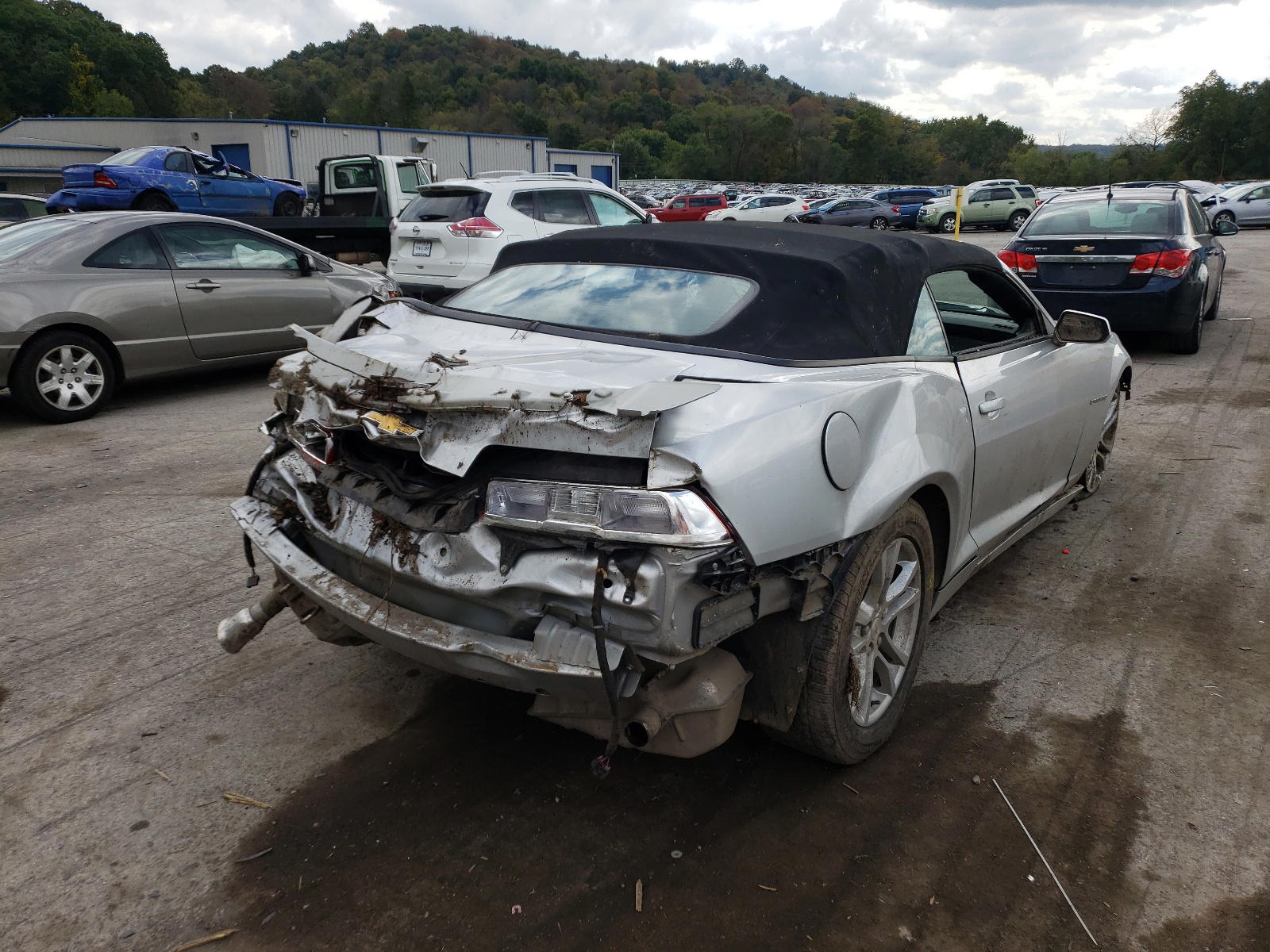 Photo 4 from auction – 2015 CHEVROLET CAMARO LT with VIN 2G1FD3D39F9280190