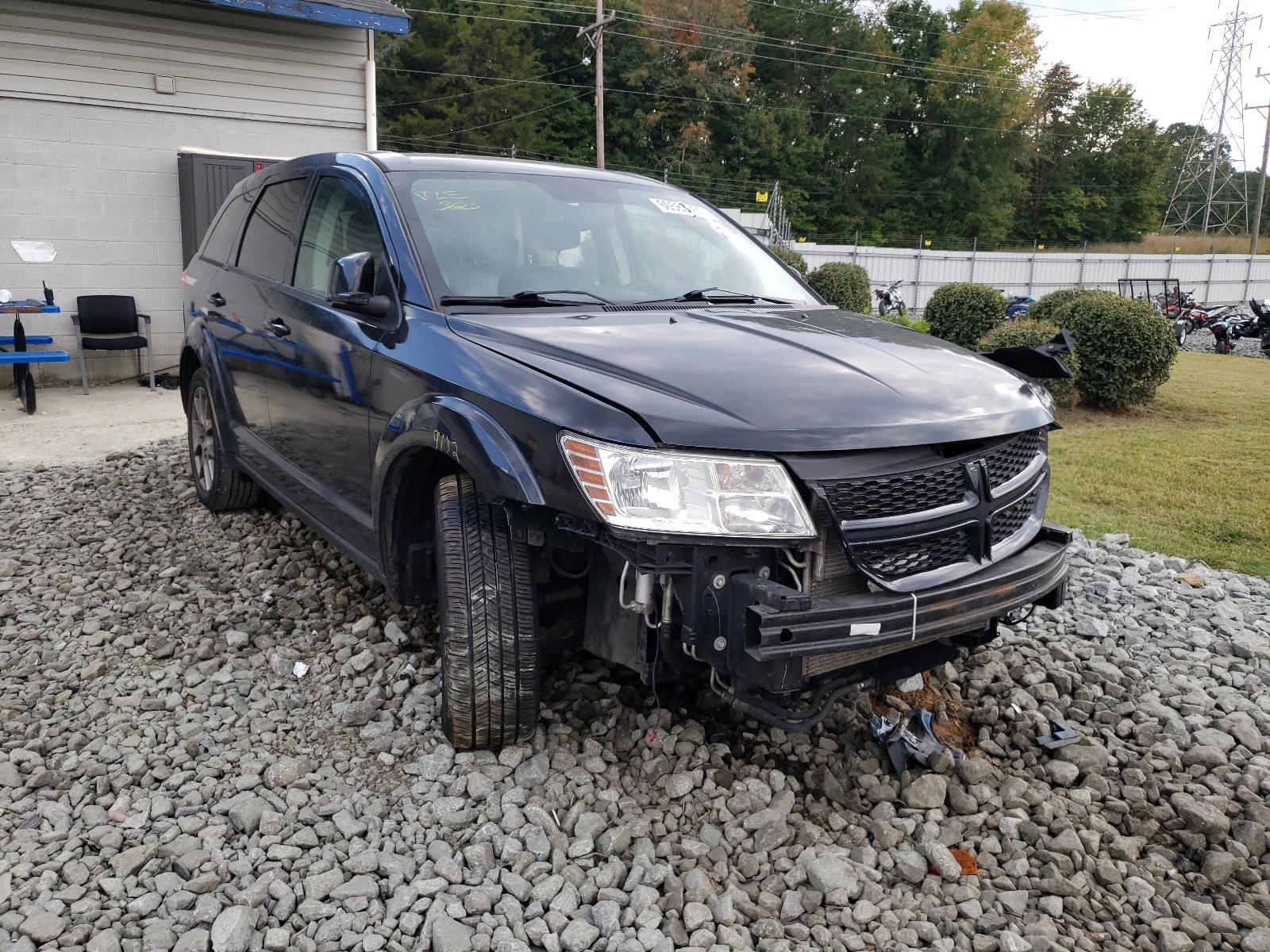 DODGE JOURNEY R/ 2012 with VIN 3C4PDCEG2CT228504 - Photo from auction