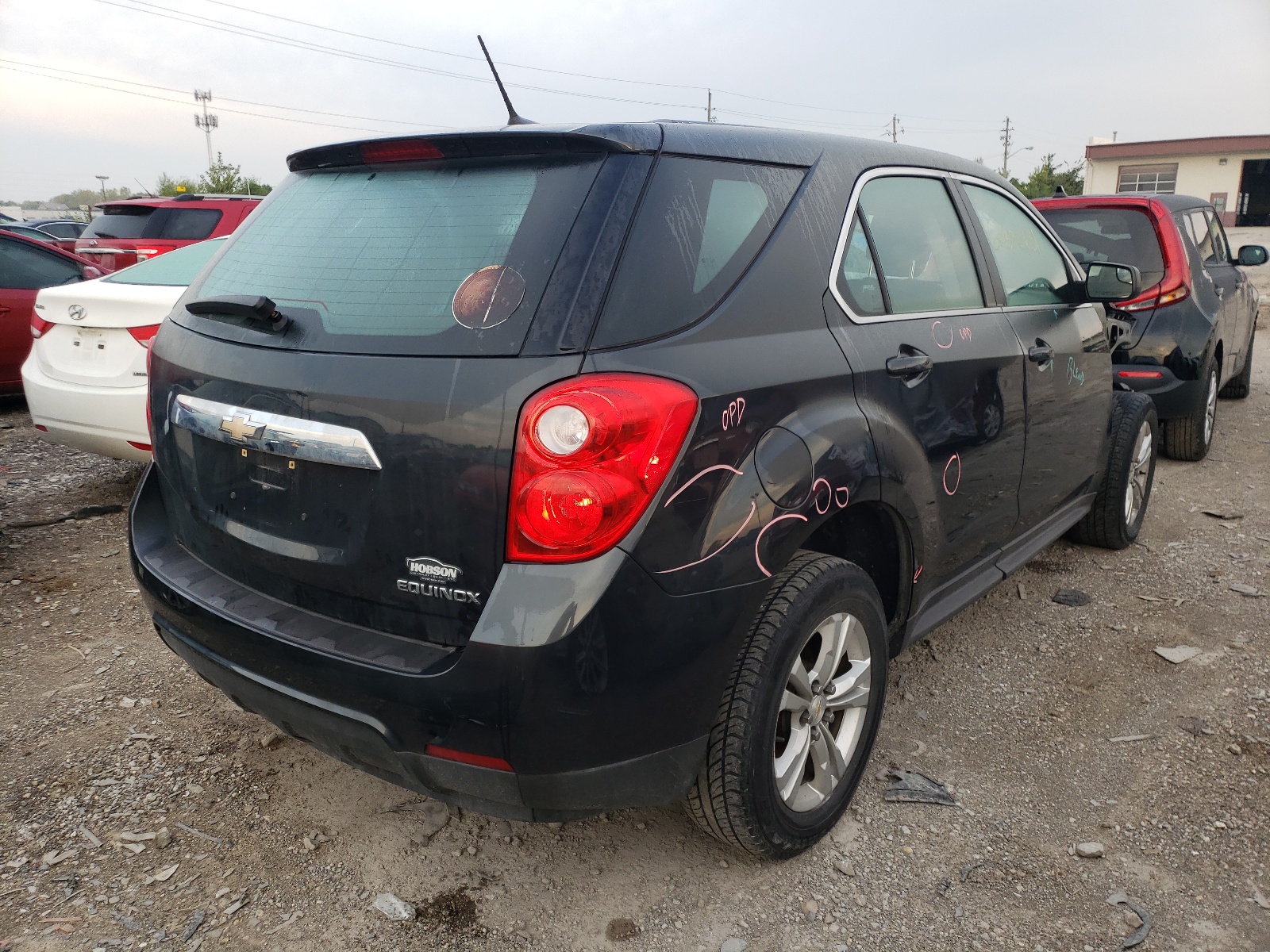 Photo 4 from auction – 2014 CHEVROLET EQUINOX LS with VIN 2GNALAEK6E6109256