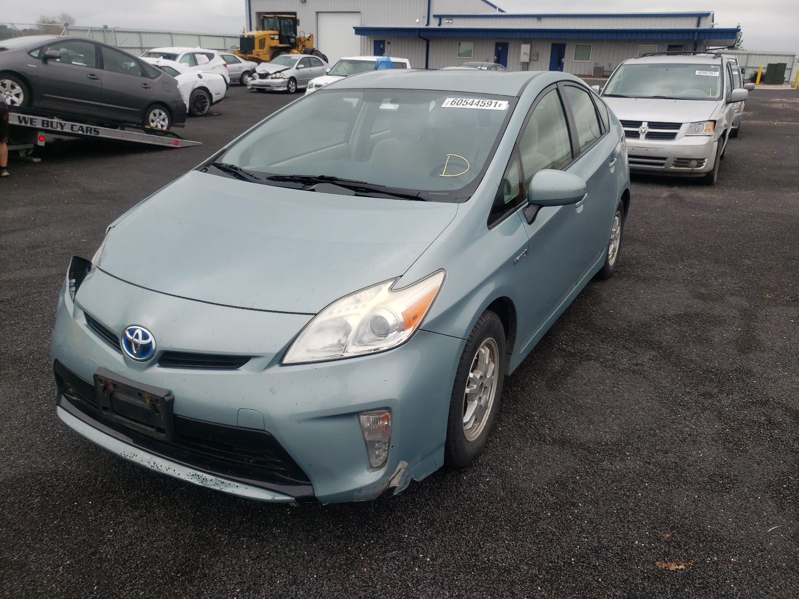 صورة رقم 2 من المزاد - 2012 TOYOTA PRIUS مع VIN JTDKN3DU0C5376052