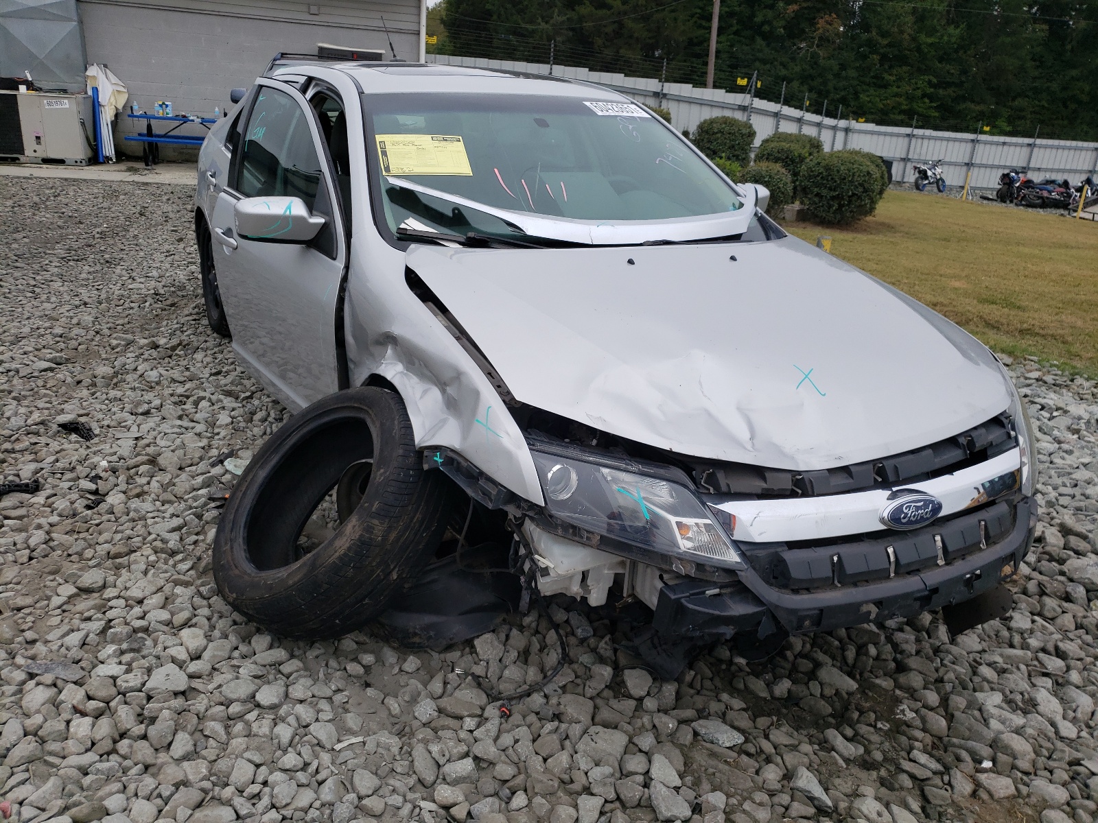FORD FUSION SE 2010 with VIN 3FAHP0HA4AR237481 - Photo from auction