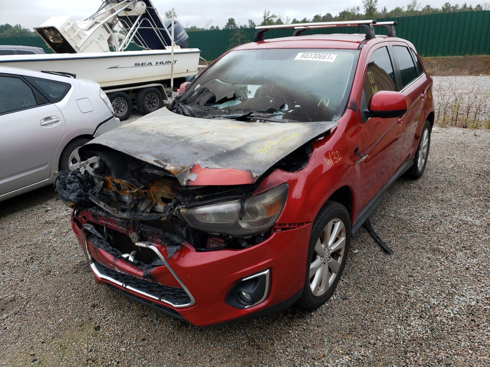 Photo 2 from auction – 2013 MITSUBISHI OUTLANDER with VIN 4A4AP4AU4DE014090