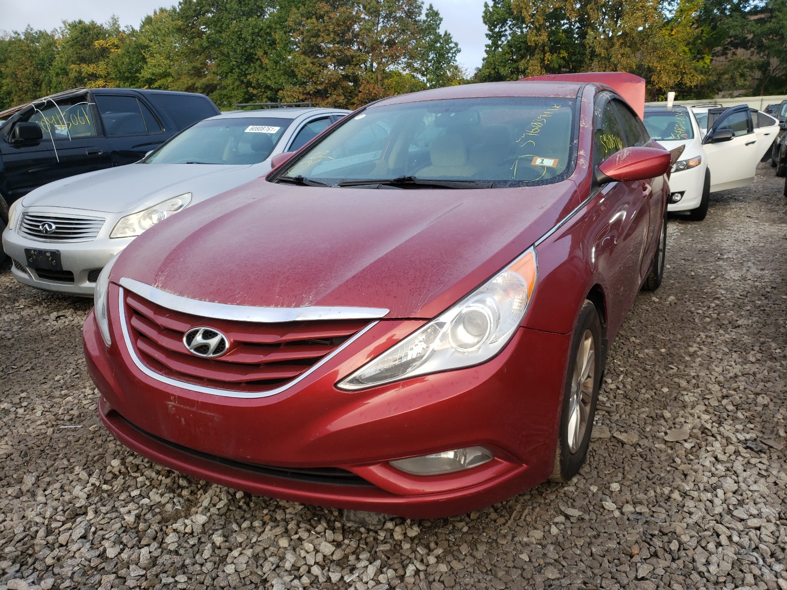 Photo 2 from auction – 2013 HYUNDAI SONATA GLS with VIN 5NPEB4AC2DH680668