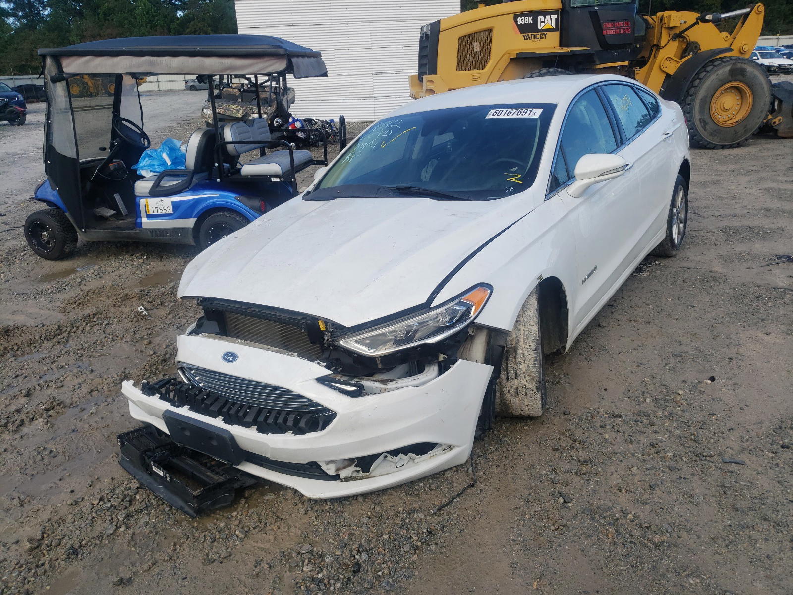 Photo 2 from auction – 2017 FORD FUSION SE with VIN 3FA6P0LU8HR409692