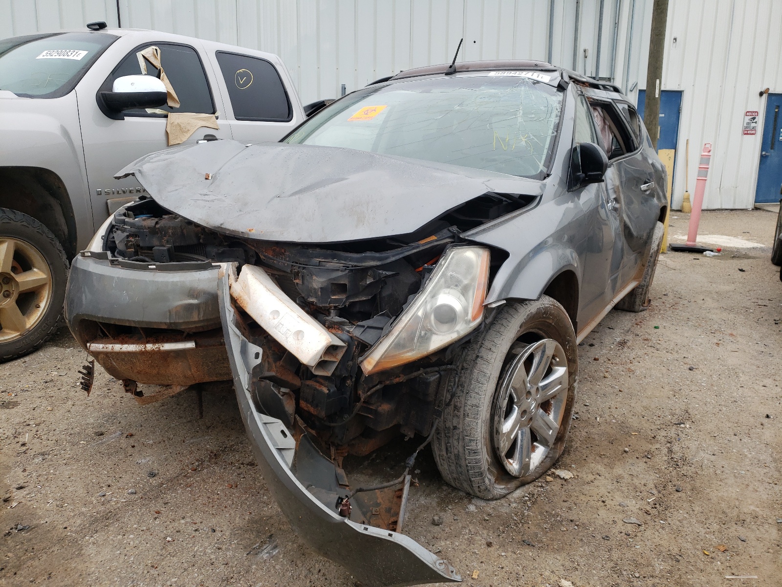 Photo 2 from auction – 2006 NISSAN MURANO SL with VIN JN8AZ08TX6W413126