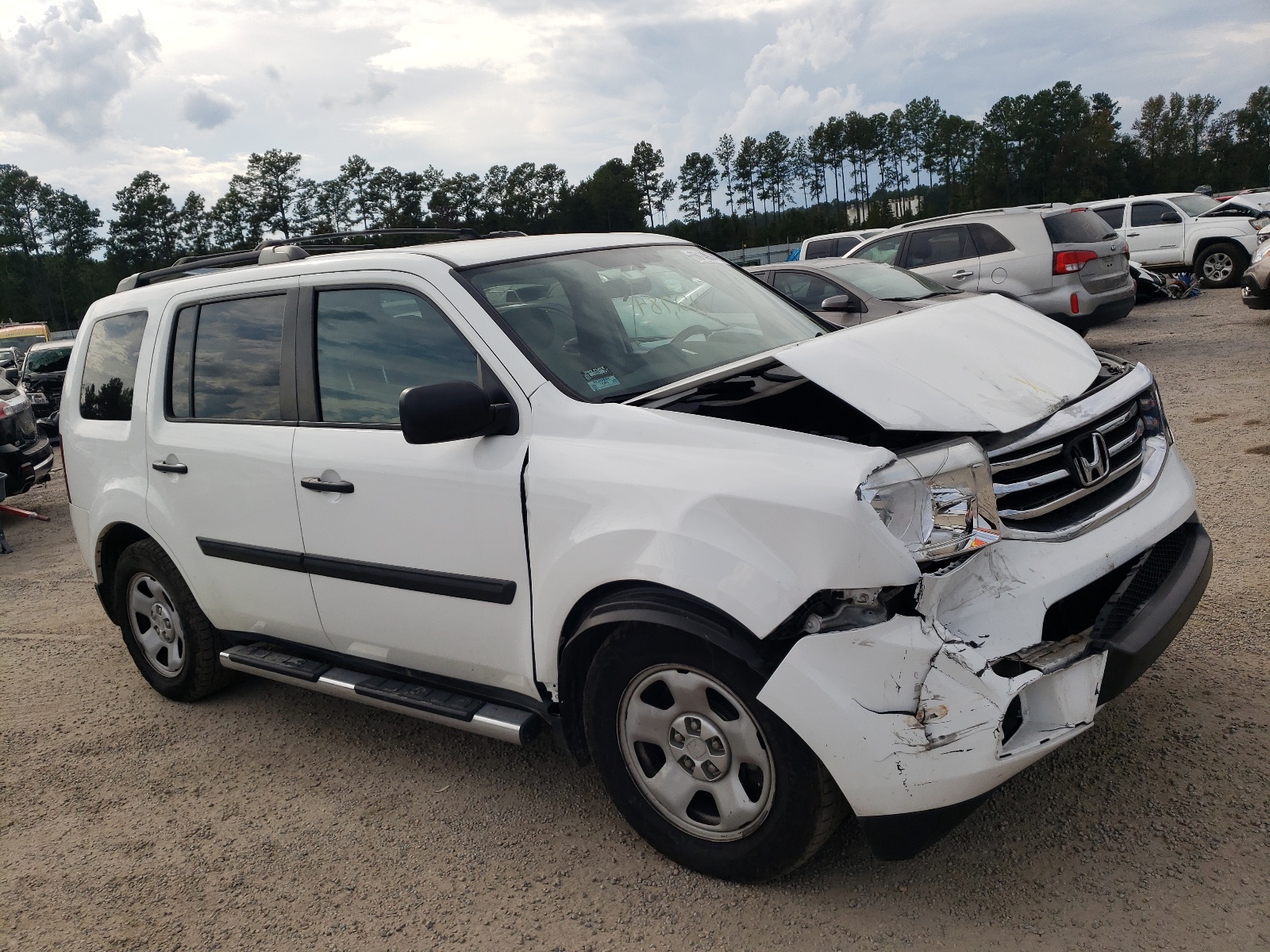 Zdjęcie 1 z aukcji – 2015 HONDA PILOT LX z VIN 5FNYF4H26FB038437