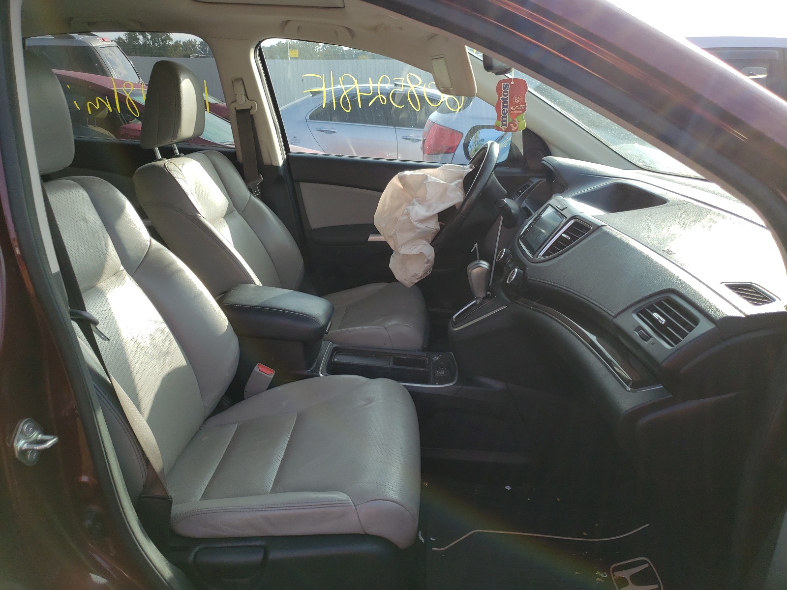 Photo 5 from auction – 2016 HONDA CR-V EXL with VIN 5J6RM4H77GL032791