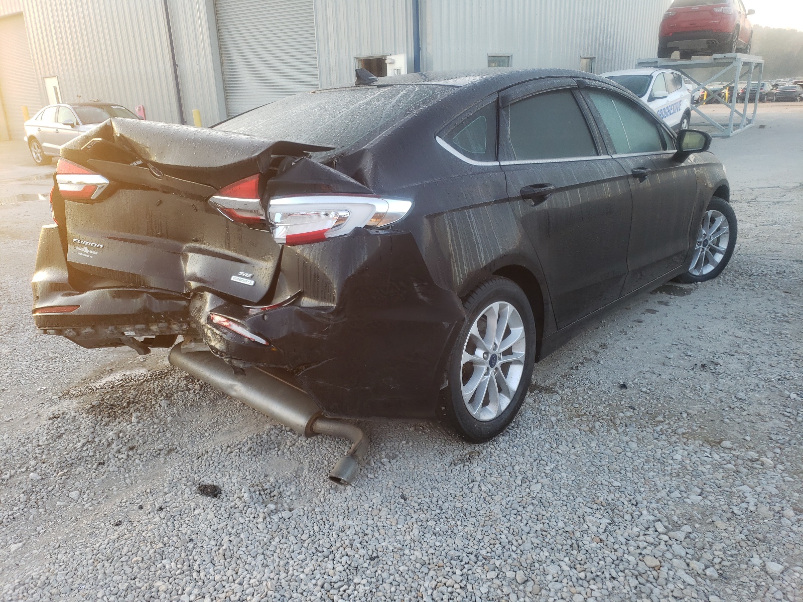 Photo 4 from auction – 2019 FORD FUSION SE with VIN 3FA6P0HD9KR250987