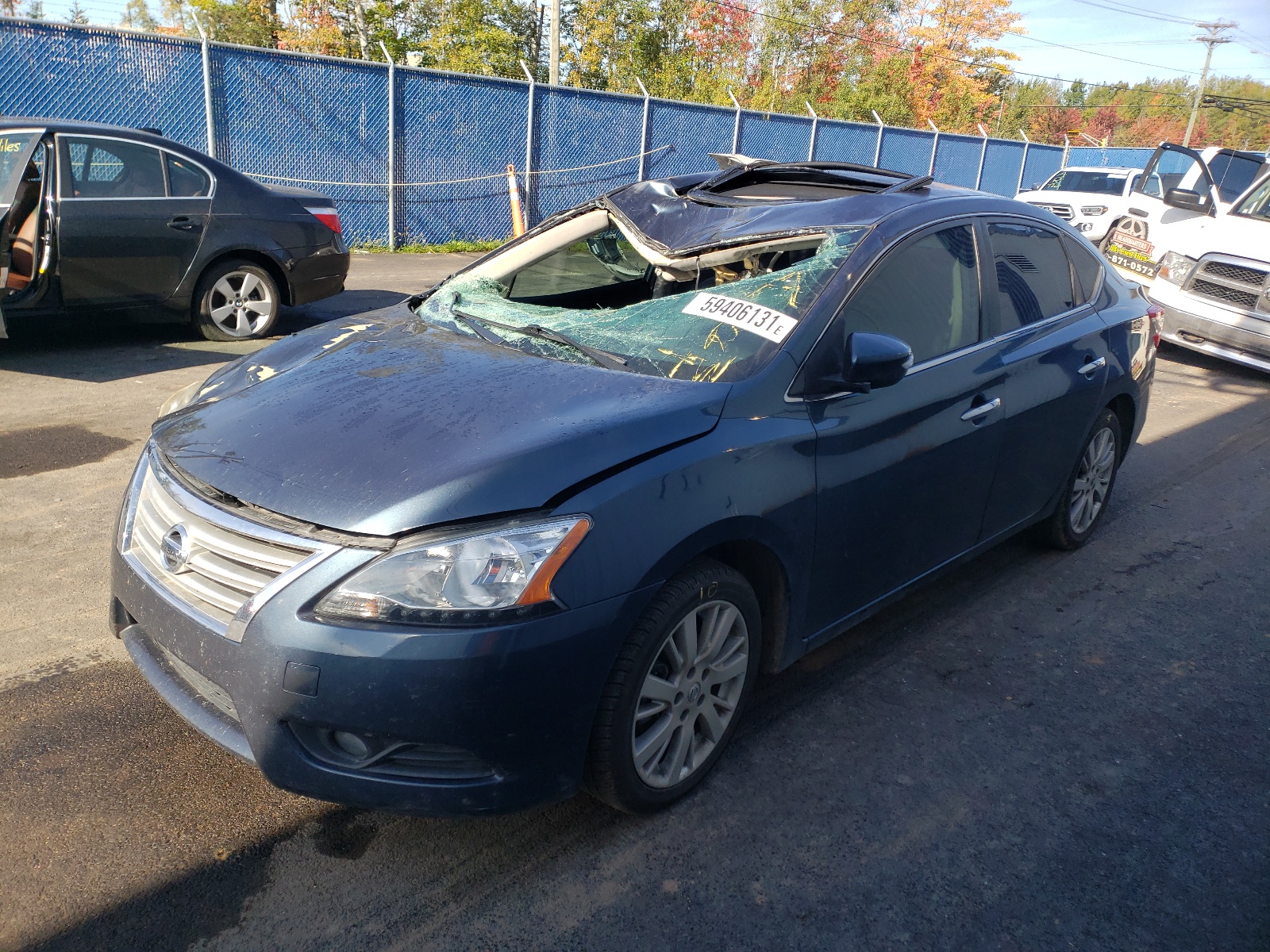 Photo 2 from auction – 2014 NISSAN SENTRA S with VIN 3N1AB7AP2EY337661