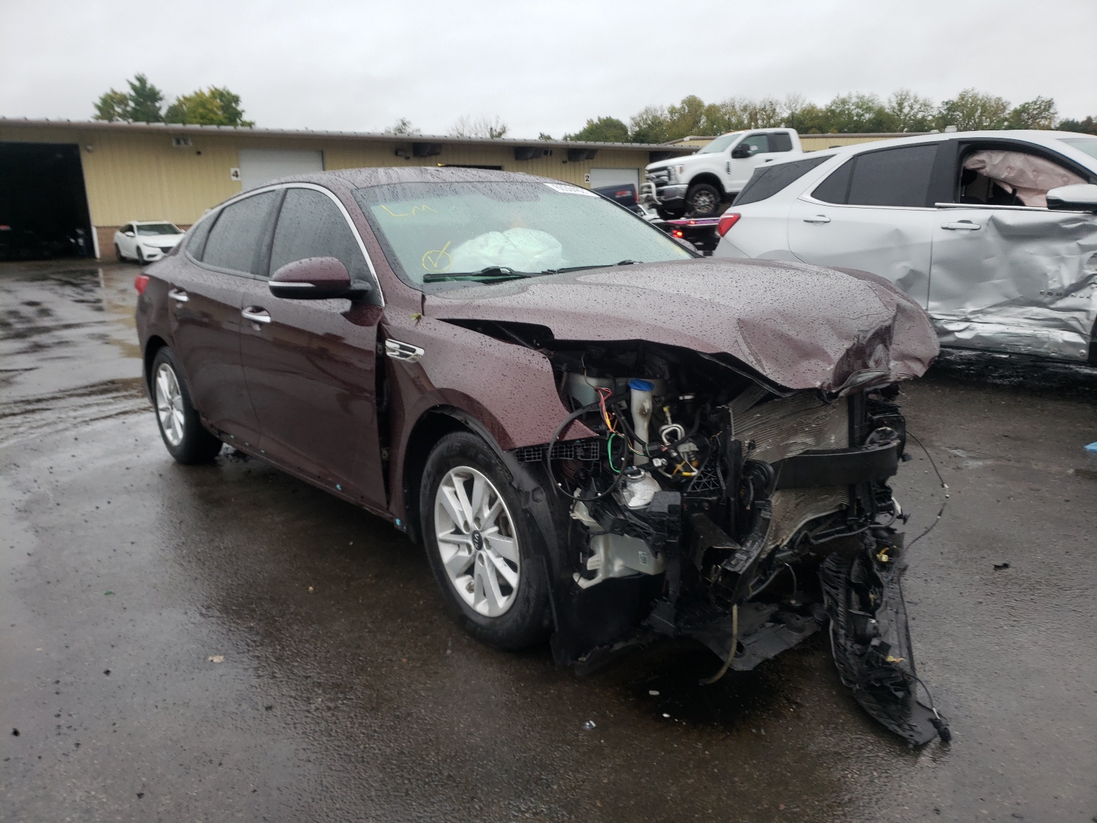 Photo 1 from auction – 2016 KIA OPTIMA LX with VIN 5XXGT4L34GG092953