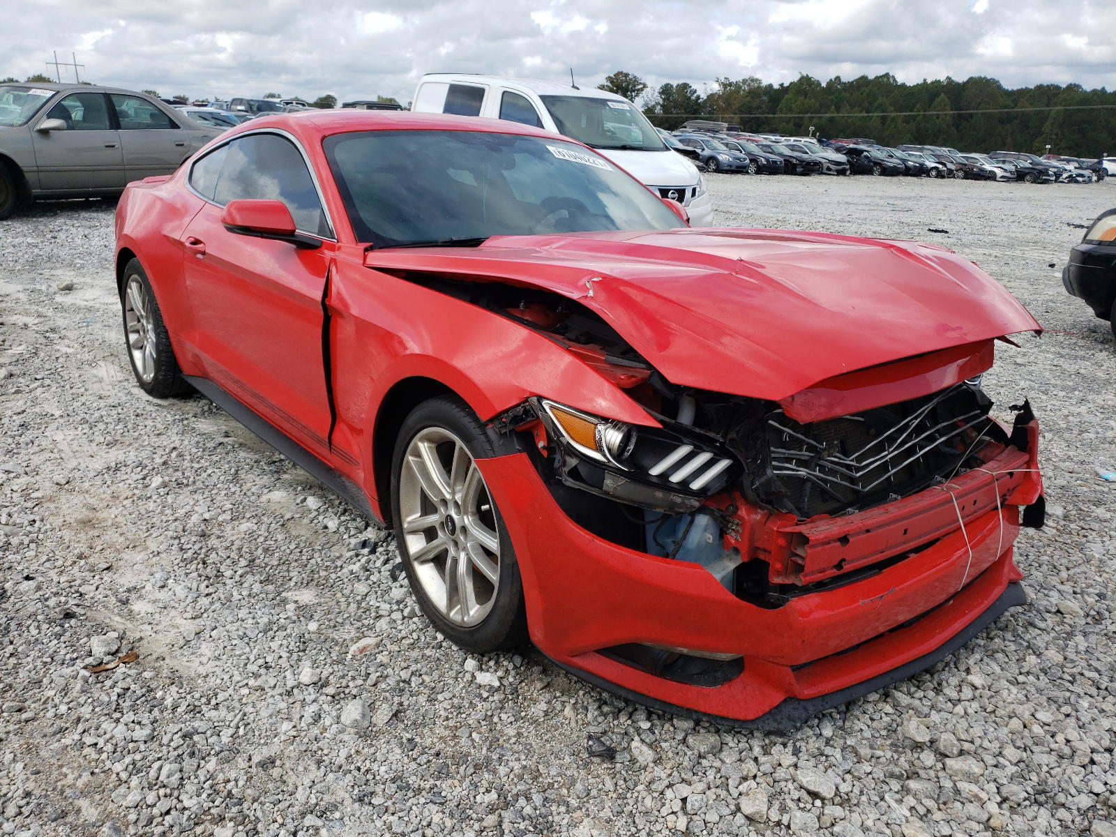FORD MUSTANG 2017 with VIN 1FA6P8TH4H5280340 - Photo from auction
