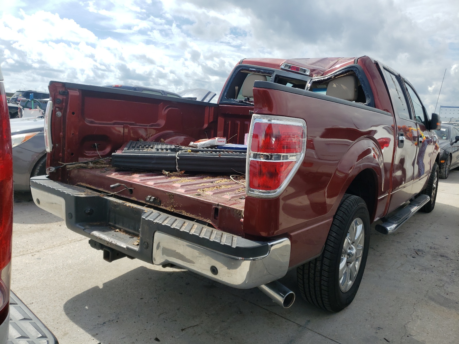 Photo 4 from auction – 2014 FORD F150 SUPER with VIN 1FTFW1CF0EKE76615