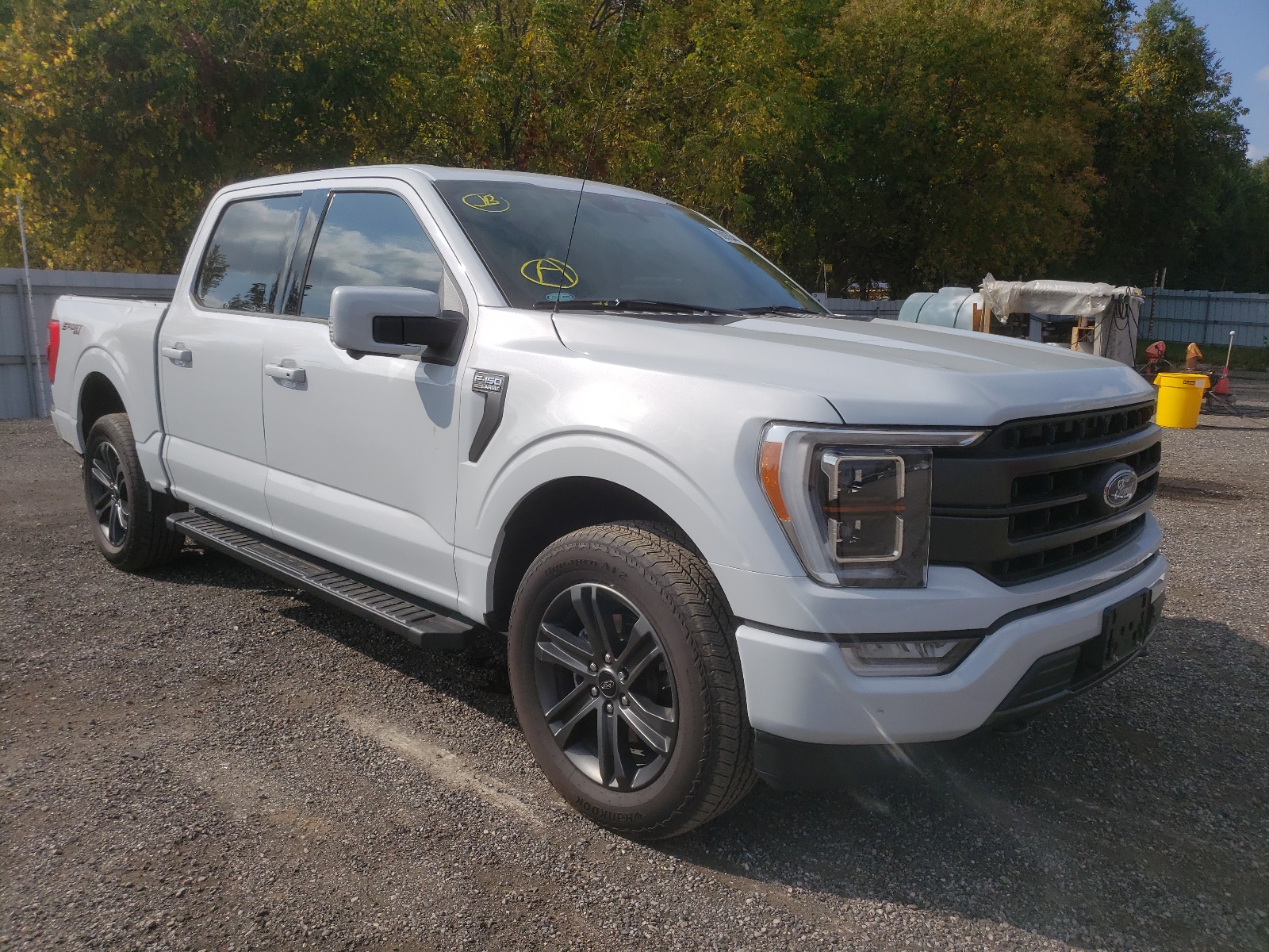 FORD F150 SUPER 2021 with VIN 1FTFW1E8XMKD75739 - Photo from auction