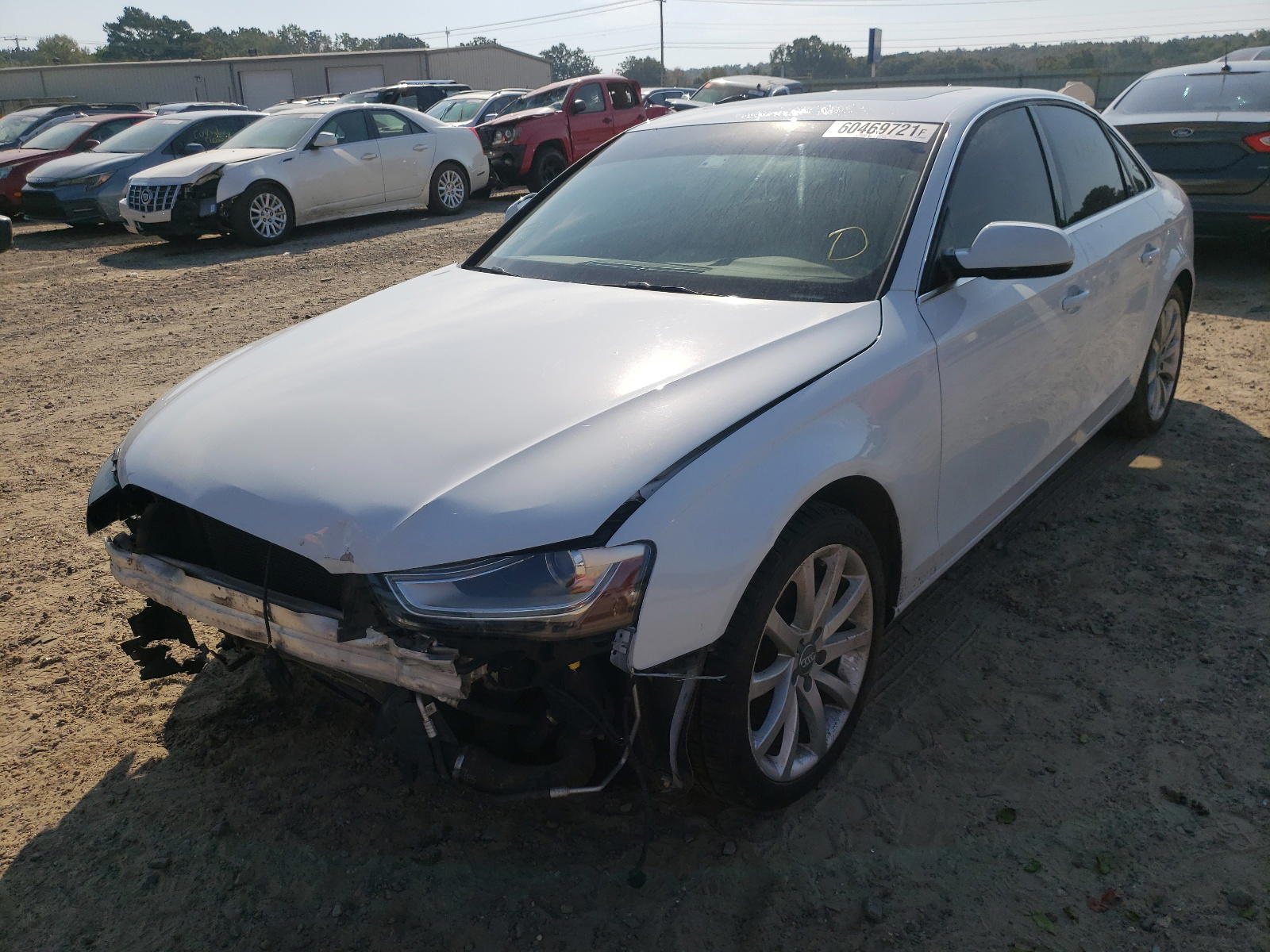 Photo 2 from auction – 2013 AUDI A4 PREMIUM with VIN WAUFFAFL1DN050461
