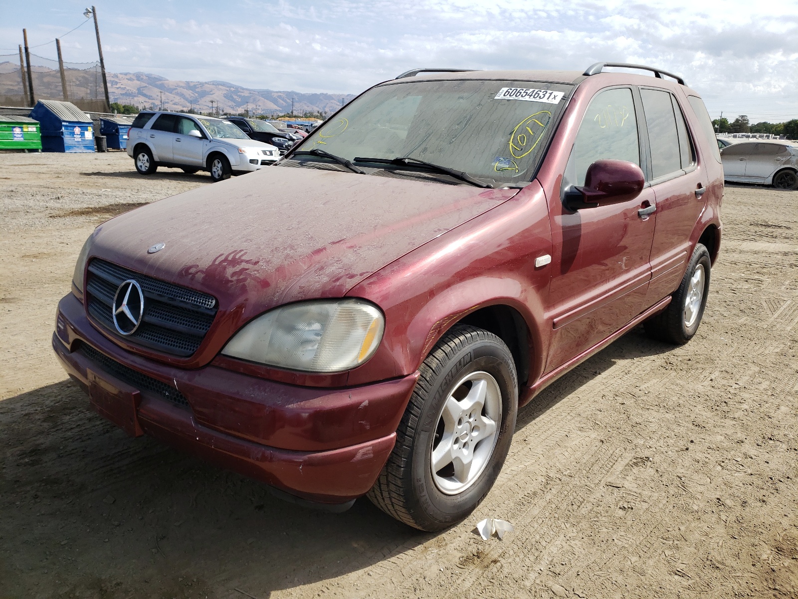 Photo 2 from auction – 2000 MERCEDES-BENZ ML 320 with VIN 4JGAB54E5YA192468