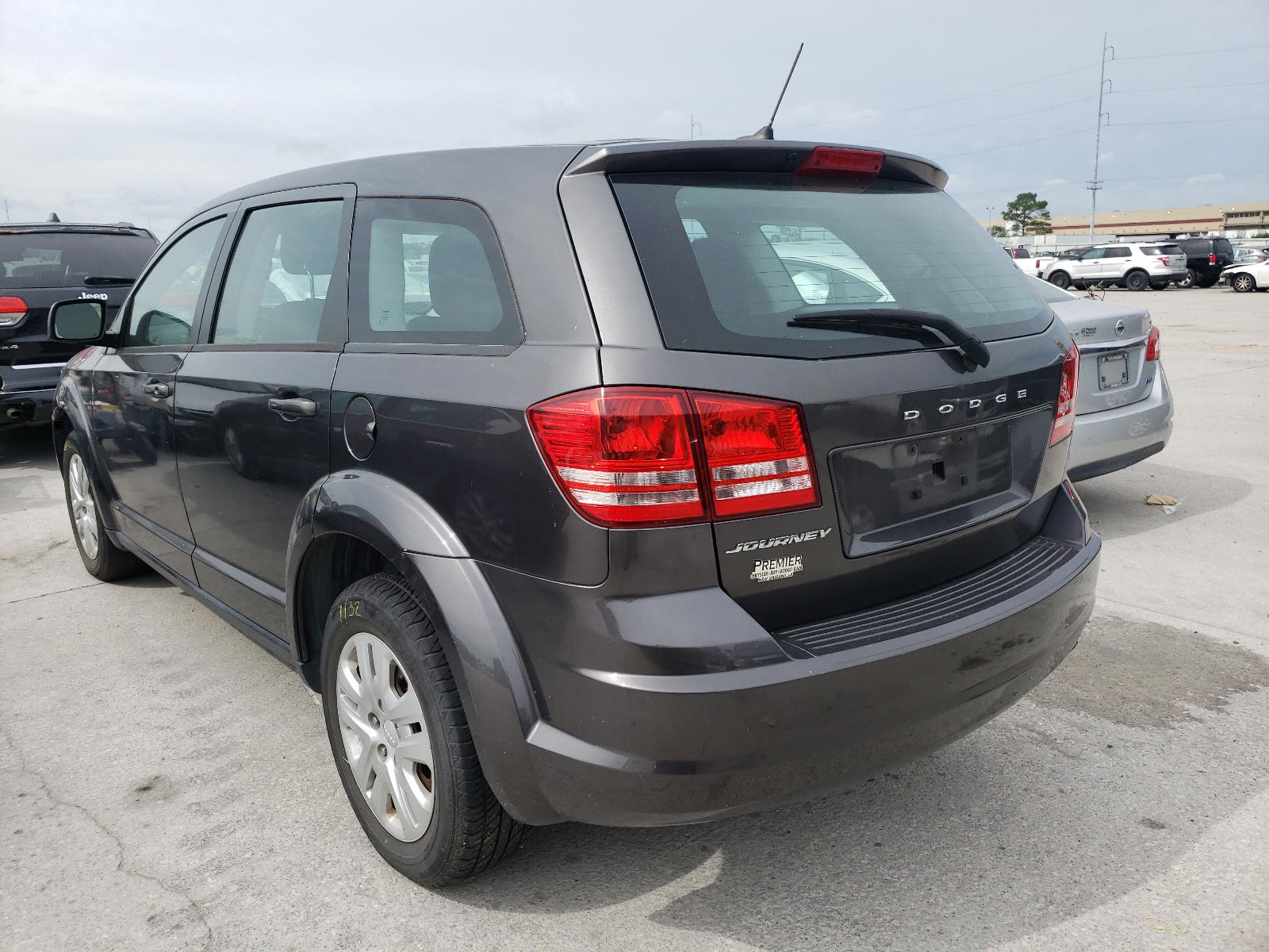 Photo 3 from auction – 2014 DODGE JOURNEY SE with VIN 3C4PDCAB1ET257084
