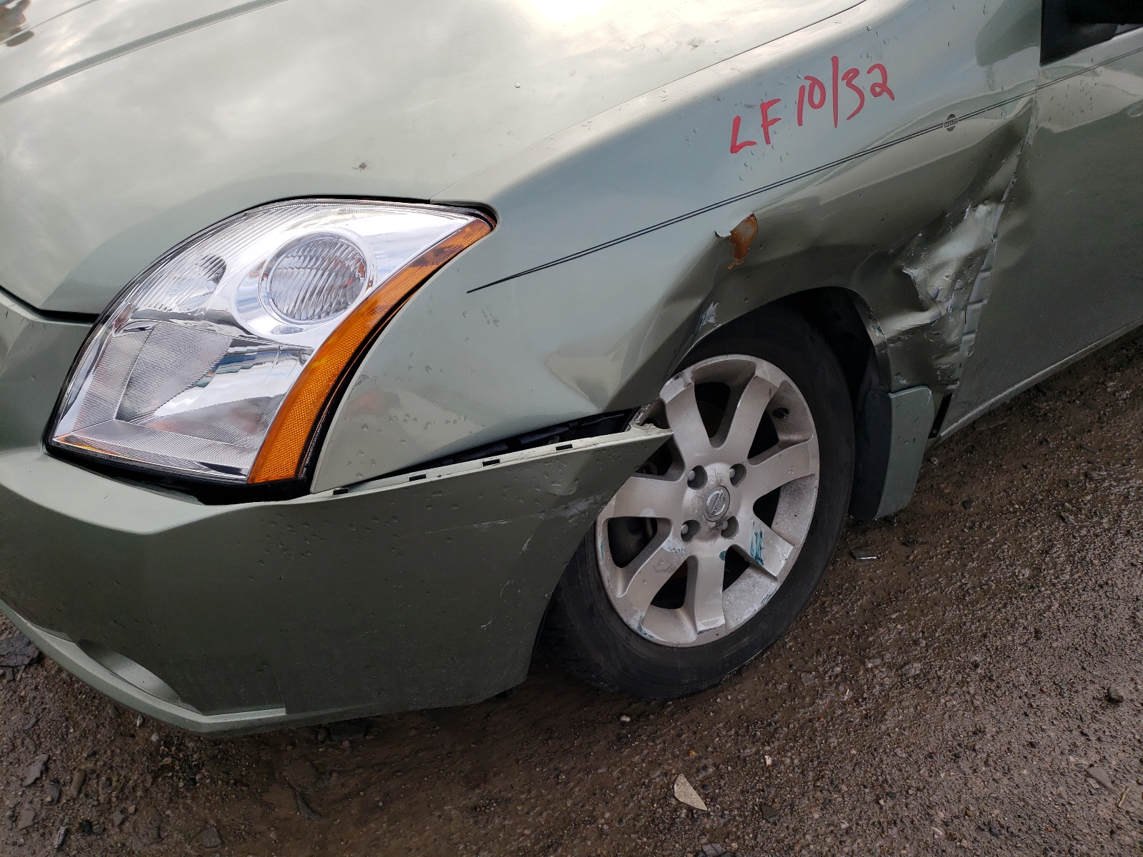 Photo 9 from auction – 2007 NISSAN SENTRA 2.0 with VIN 3N1AB61E77L627354
