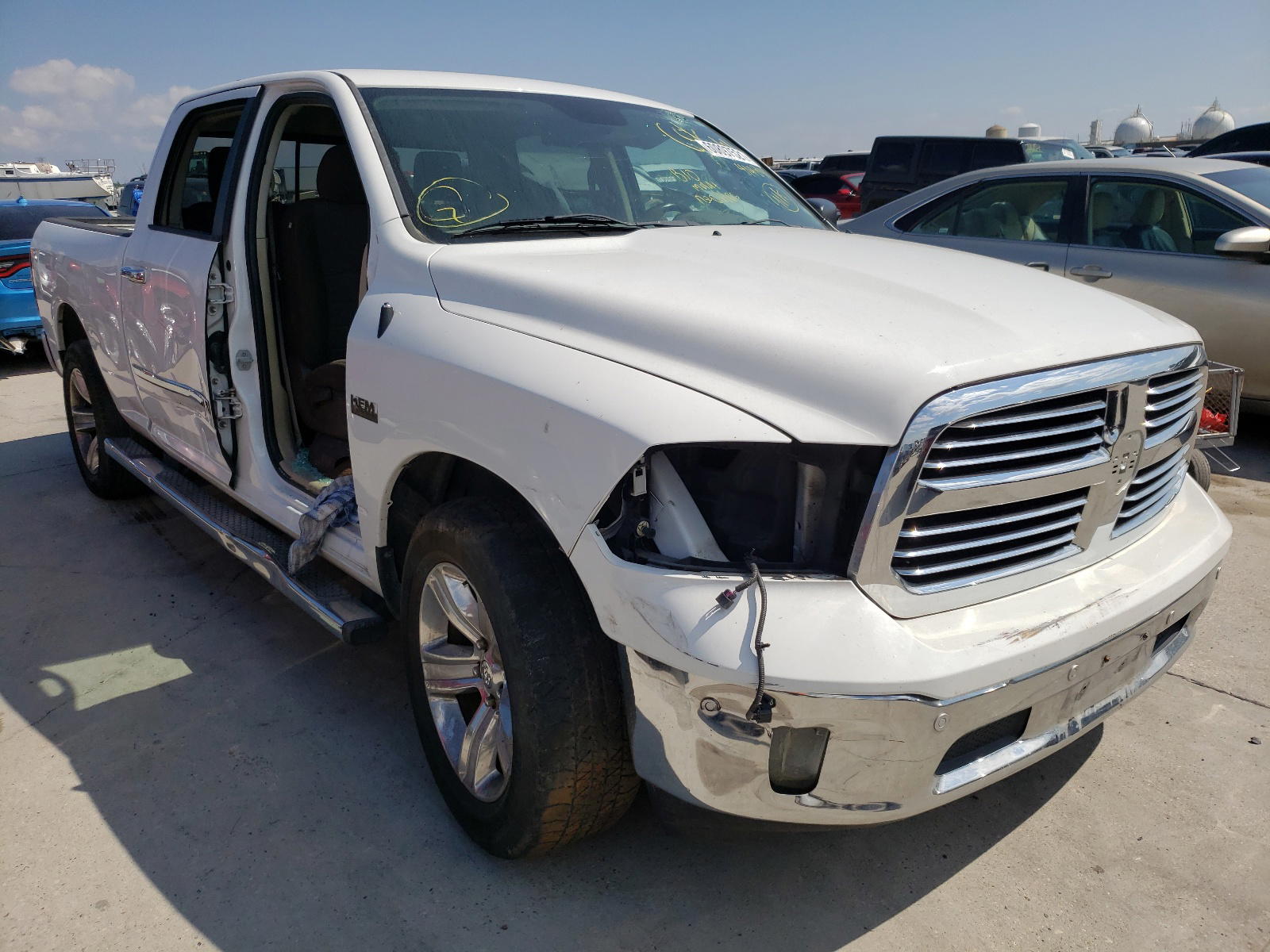 RAM 1500 SLT 2014 with VIN 1C6RR6TT7ES414840 - Photo from auction