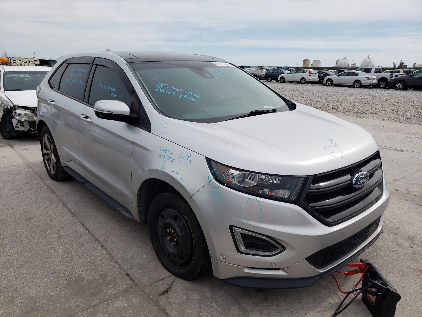 FORD EDGE SPORT 2015 with VIN 2FMTK4AP1FBB94891 - Photo from auction