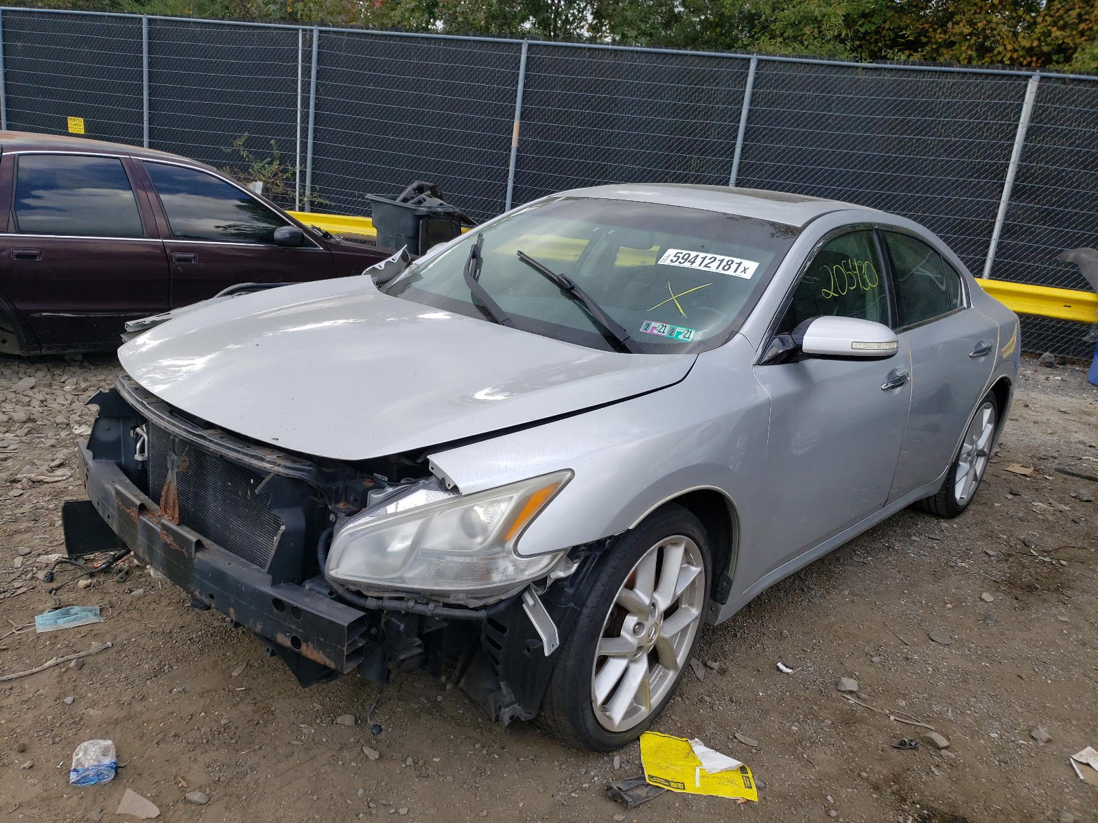 Photo 2 from auction – 2009 NISSAN MAXIMA S with VIN 1N4AA51E19C809016