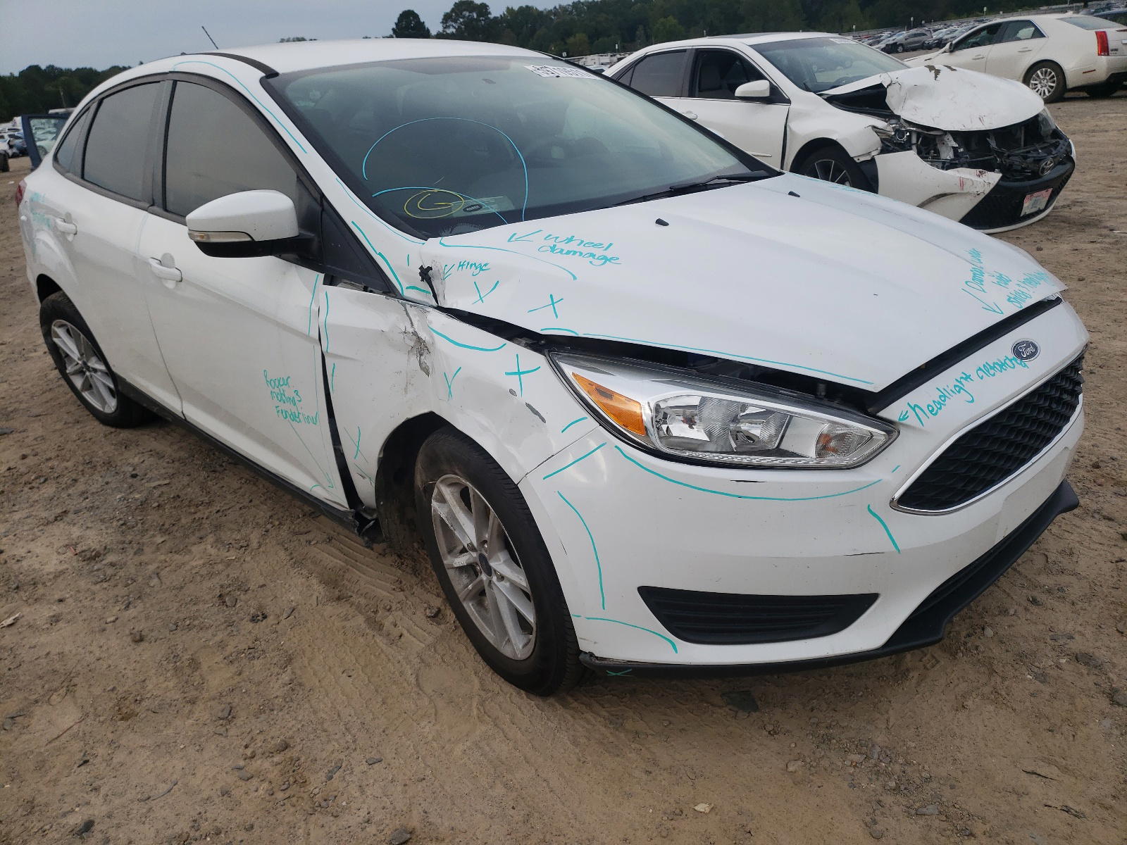 Photo 9 from auction – 2017 FORD FOCUS SE with VIN 1FADP3F24HL227893