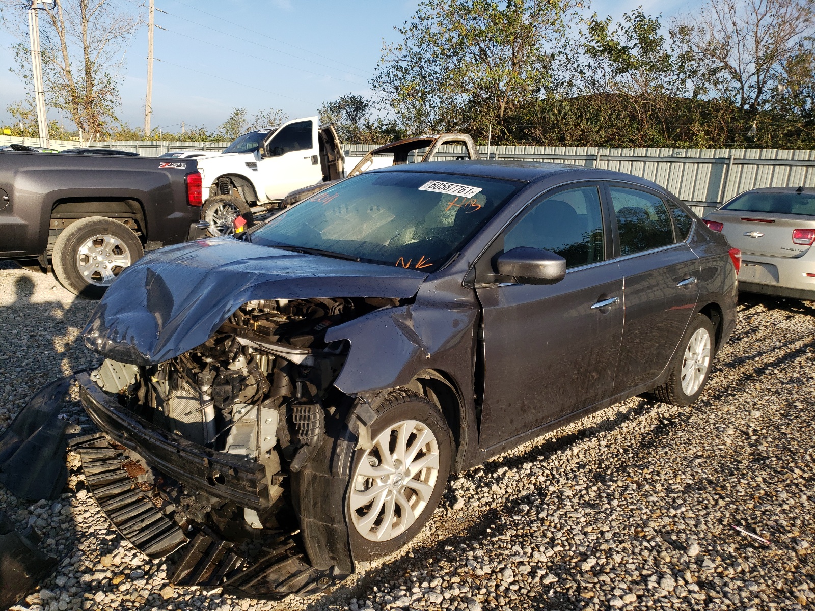 Zdjęcie 2 z aukcji – 2019 NISSAN SENTRA S z VIN 3N1AB7AP1KY372011
