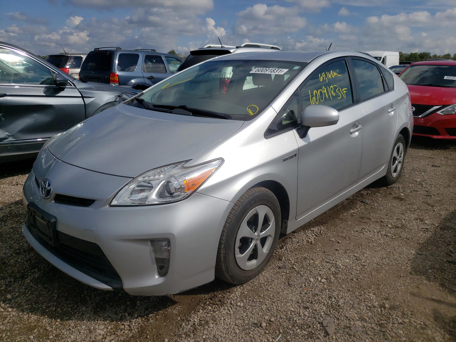 Photo 2 from auction – 2012 TOYOTA PRIUS with VIN JTDKN3DU1C5473373