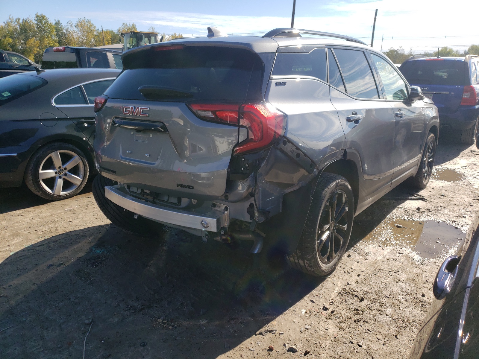 Photo 4 from auction – 2021 GMC TERRAIN SL with VIN 3GKALVEV4ML388389